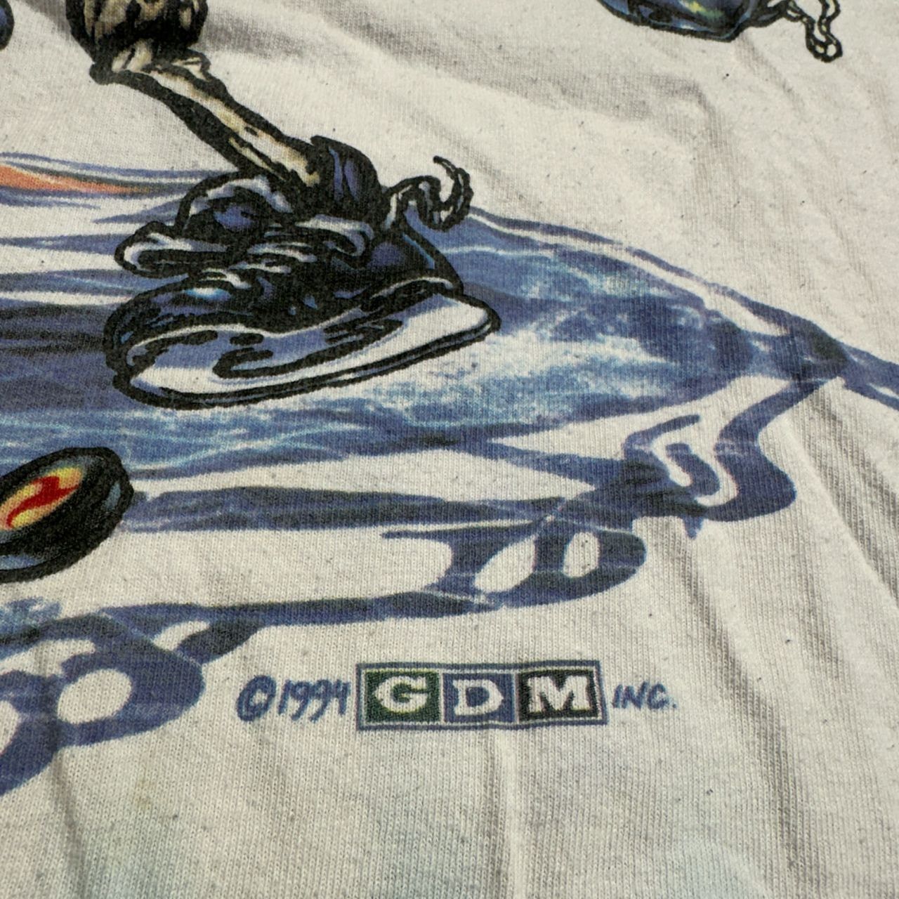 Liquid Blue Liquid Blue Mens XL Grateful Dead Hockey Tie Dye T-Shirt Size US XL / EU 56 / 4 - 7 Thumbnail