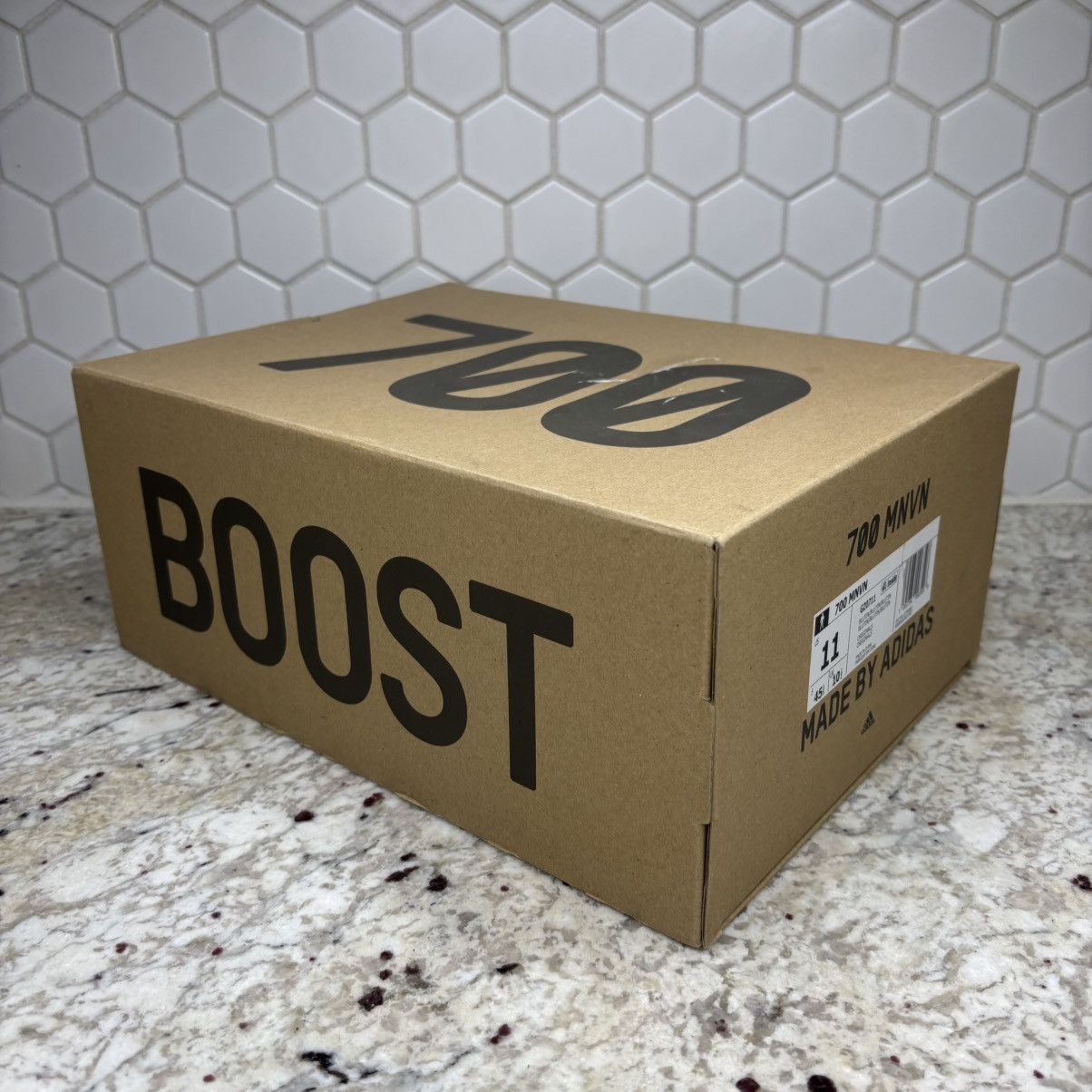 Adidas × Kanye West Size 11 - Adidas Yeezy Boost 700 MNVN Blue Tint WORN W/Box Size US 11 / EU 44 - 20 Thumbnail