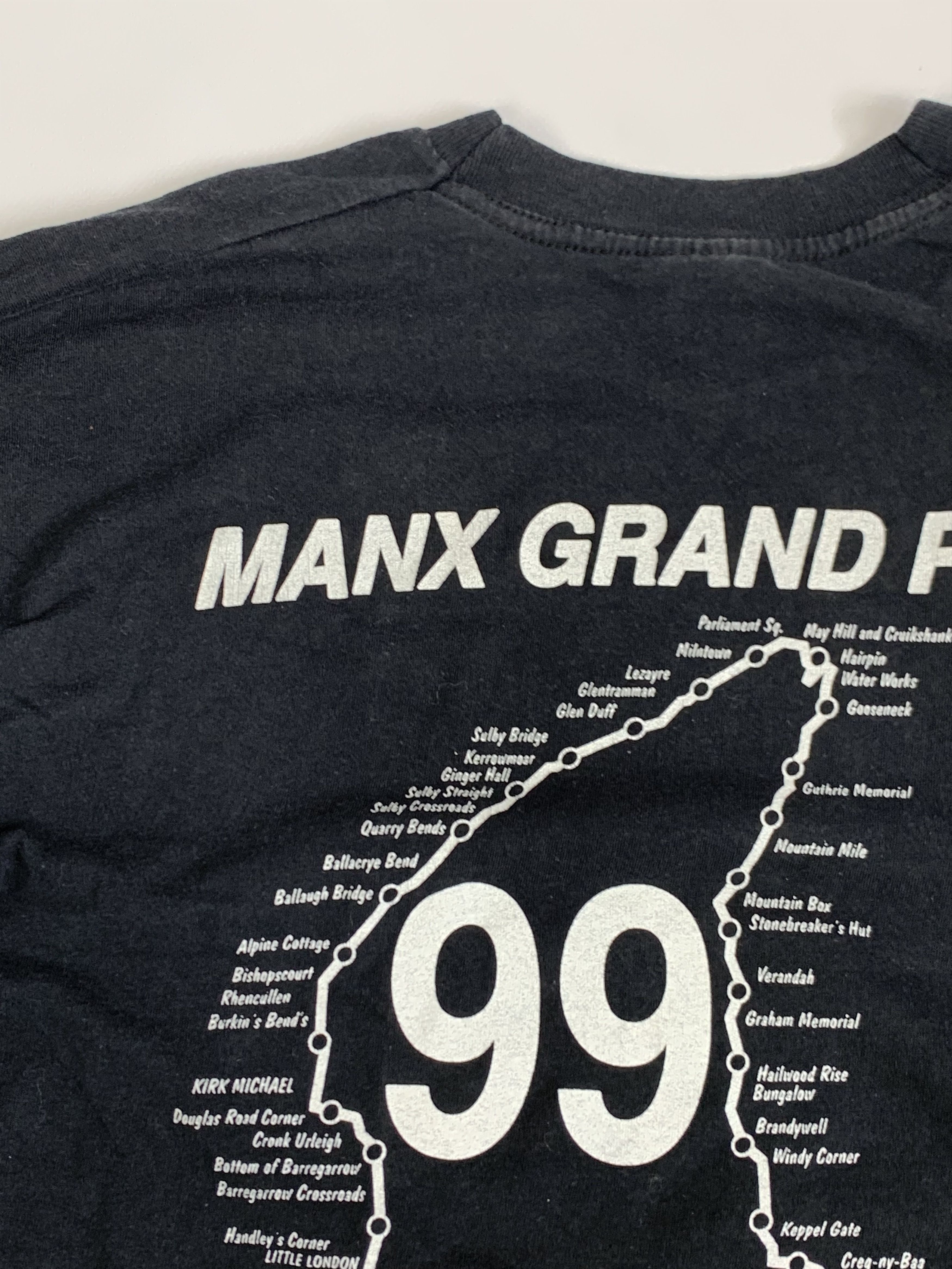 Vintage Manx Grand Prix 1999 Motorcycle Tee Size Large Size US L / EU 52-54 / 3 - 6 Thumbnail