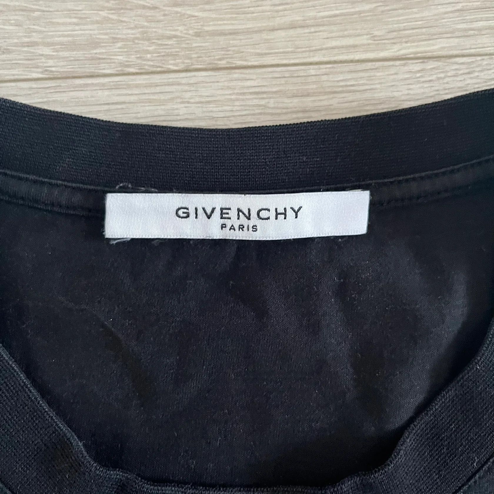Givenchy Givenchy Distressed Stars Black Tee Size US XL / EU 56 / 4 - 8 Thumbnail