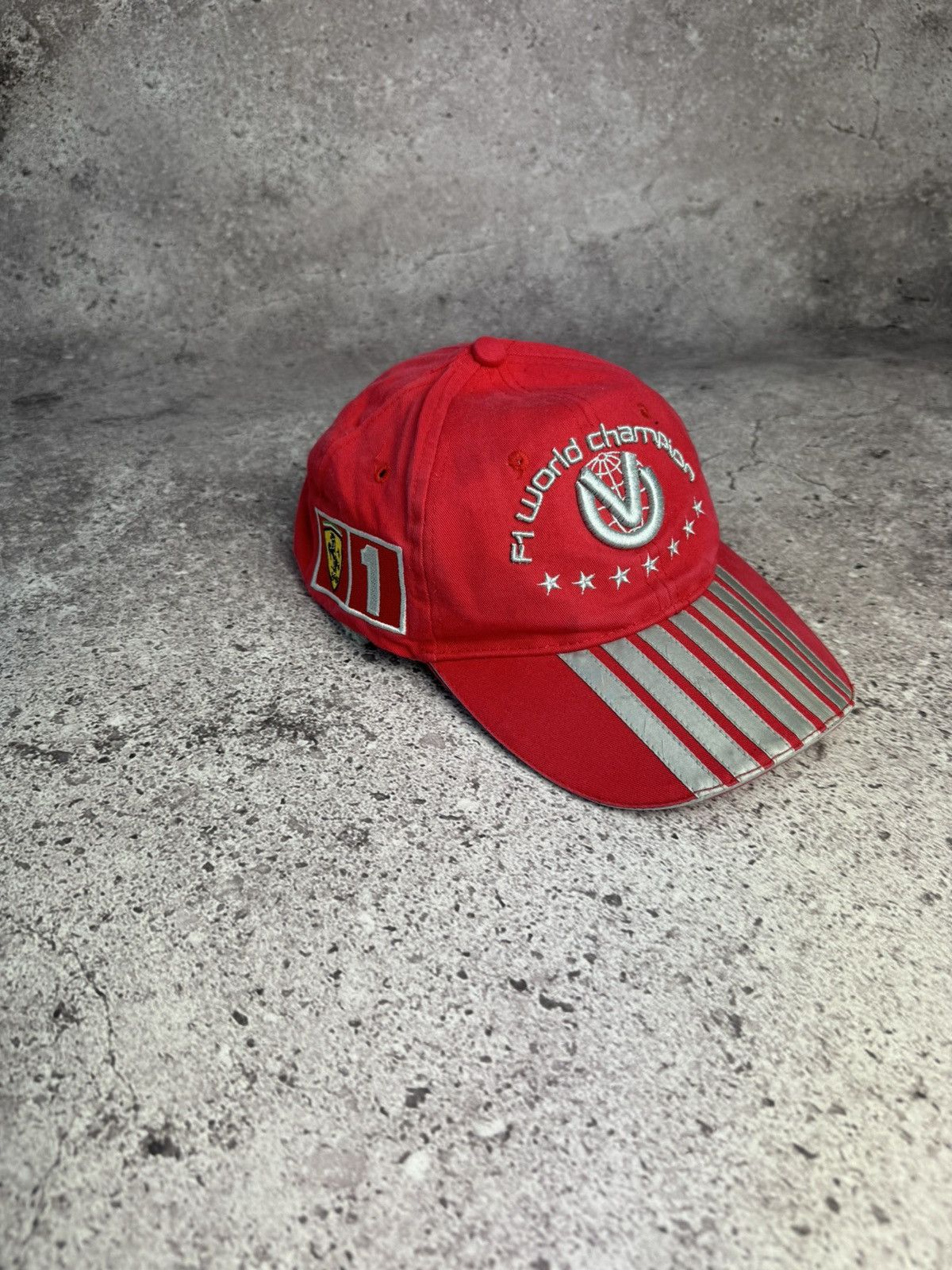 Ferrari × Formula 1 Michael Schumacher Ferrari F1 Cap Hat Vintage Size ONE SIZE - 2 Thumbnail