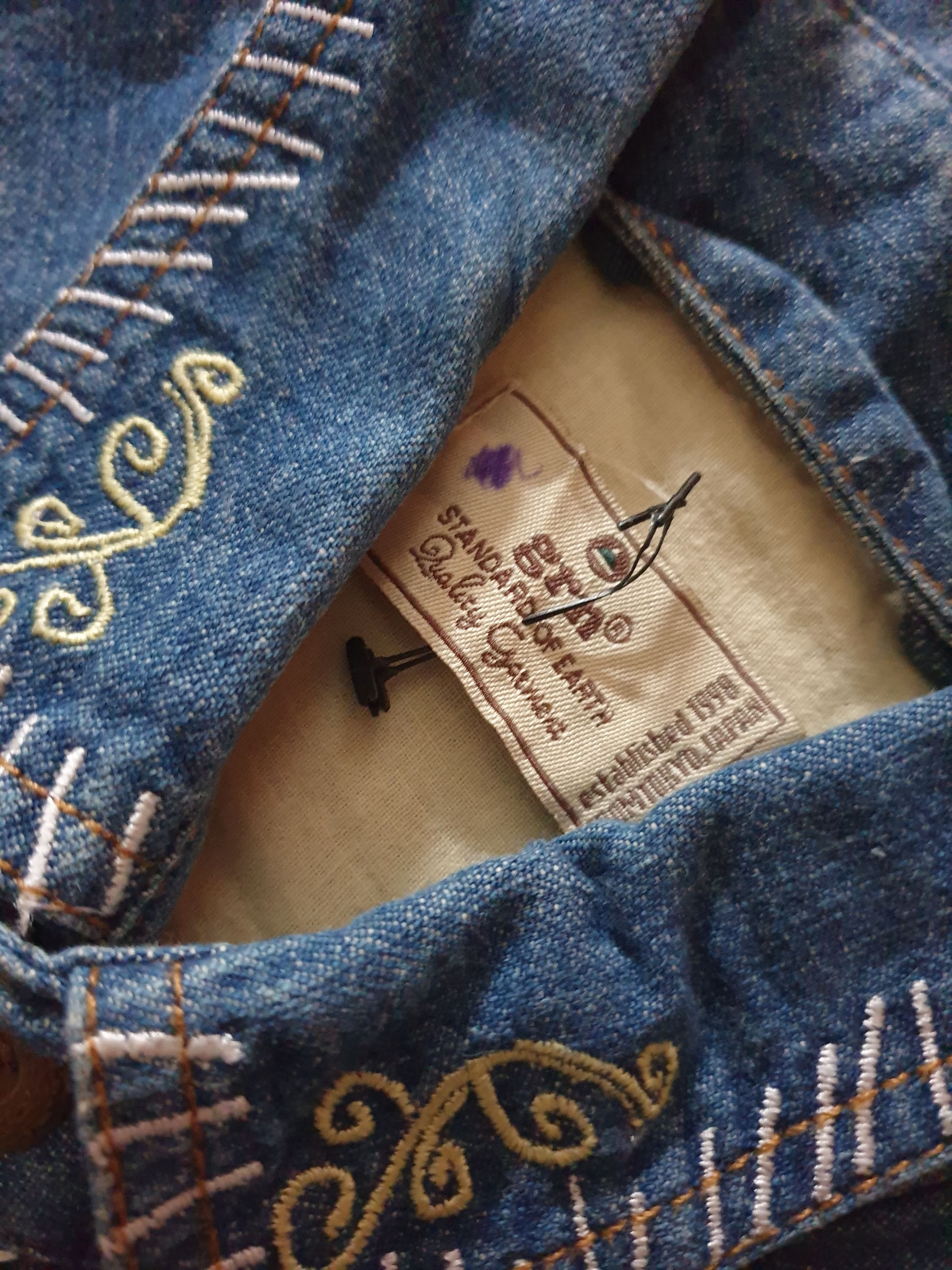 GRN Grn shashiko patchwork shirt Size US M / EU 48-50 / 2 - 2 Thumbnail
