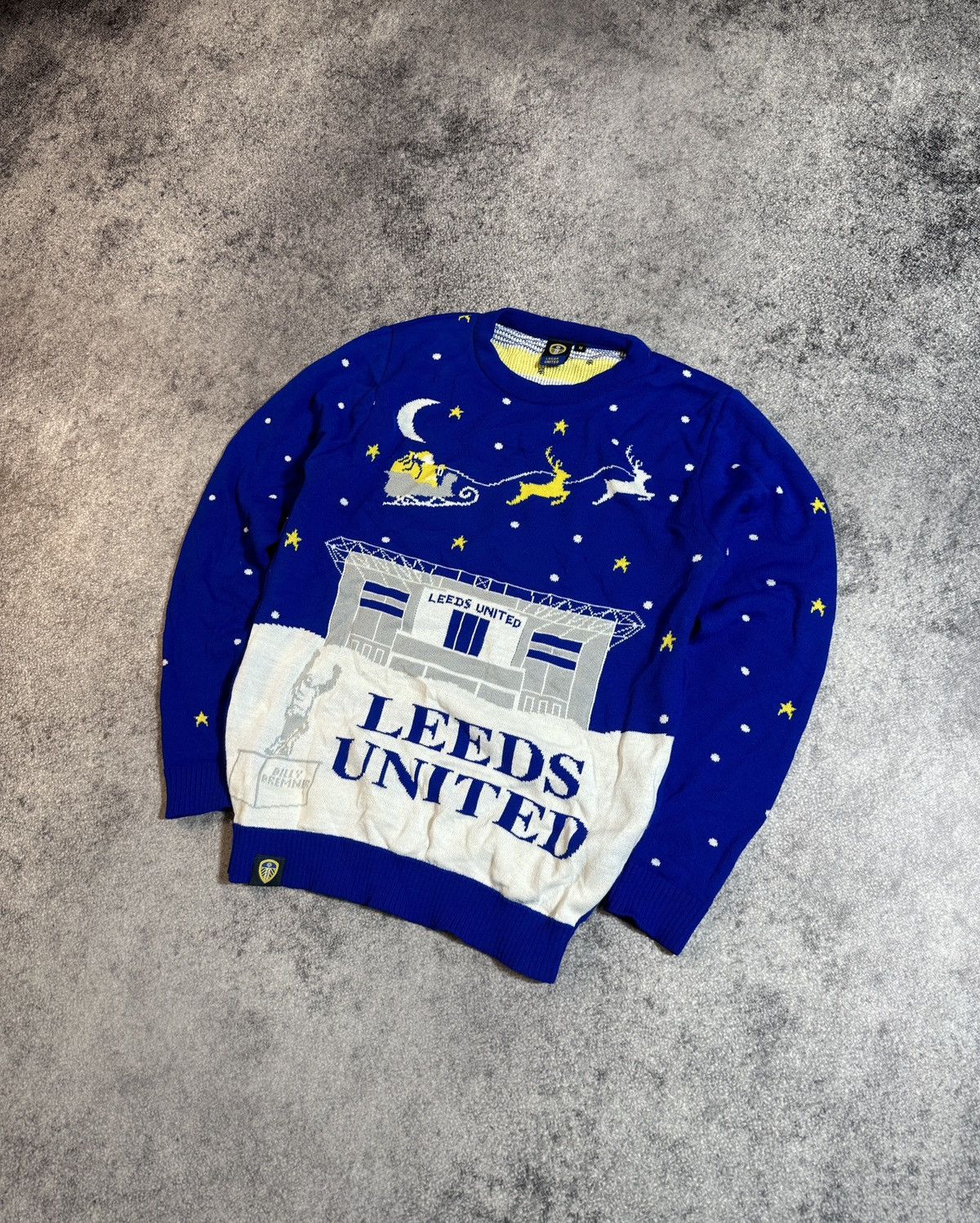 Vintage Leeds United Soccer Knitwear Logo Vintage Style M Rare Size US M / EU 48-50 / 2 - 1 Thumbnail