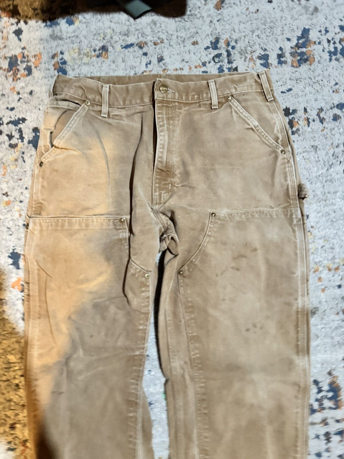 Carhartt Carhartt x Vintage & Faded Carhartt Double Knees Size US 34 / EU 50 - 2 Thumbnail