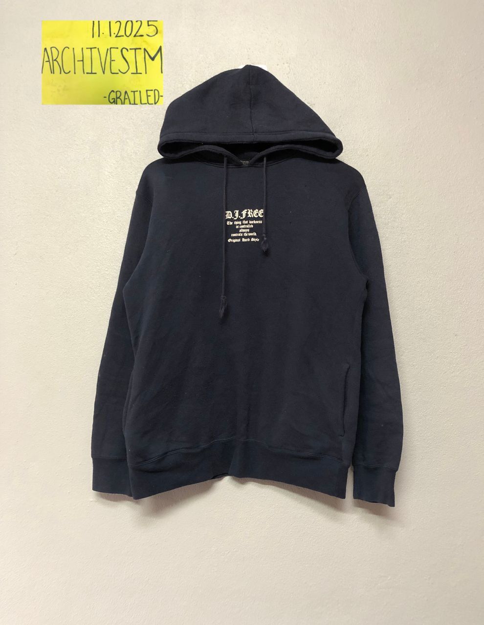 Japanese Brand Japanese Brand DJ Free Graphic Pullover Hoodie Size US M / EU 48-50 / 2 - 2 Thumbnail