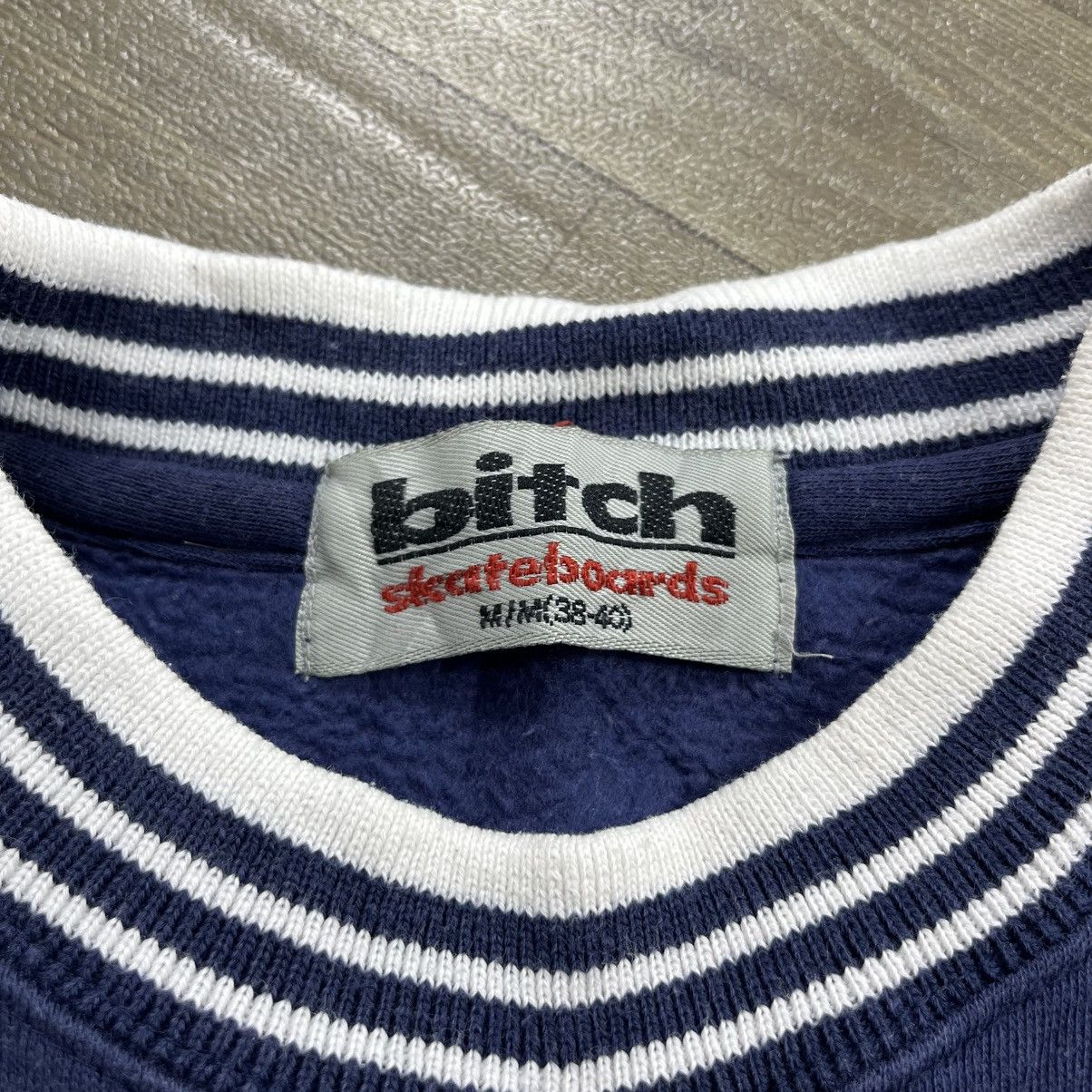 Shorty's Skateboards 90s Vintage Bitch Skateboard Graffiti Embrodiery Sweatshirt Size US M / EU 48-50 / 2 - 4 Thumbnail