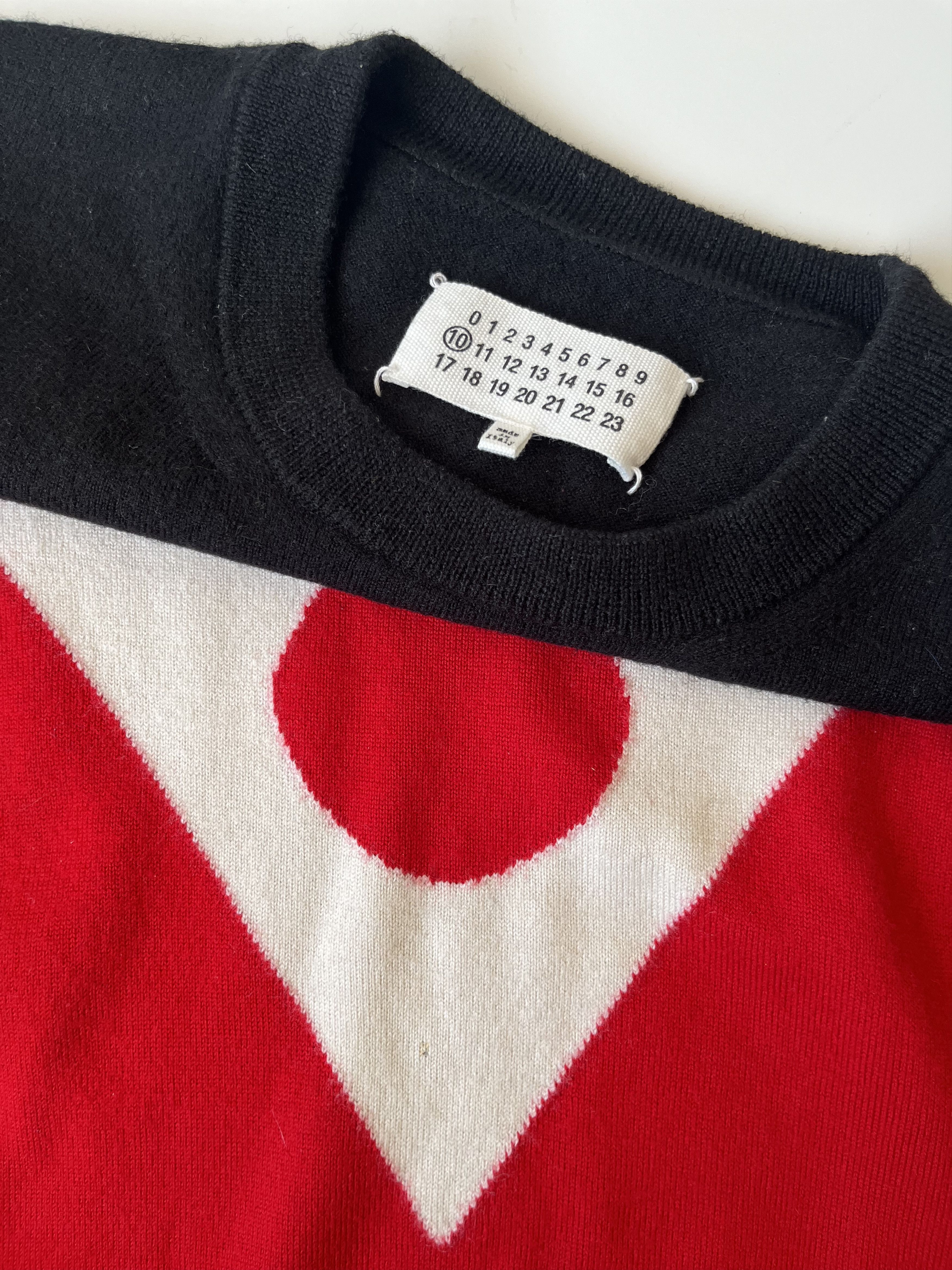 Maison Margiela Maison Margiela Graphic Sweater Size US S / EU 44-46 / 1 - 3 Thumbnail