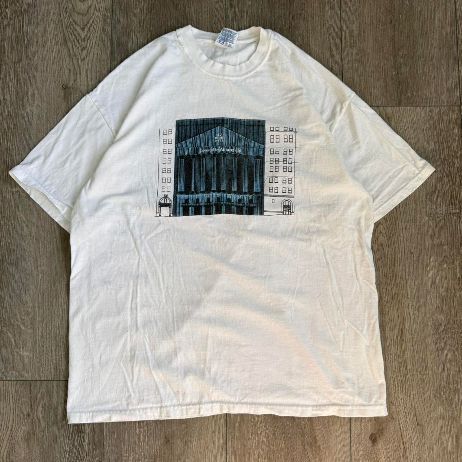 Other Vintage allianz art promo shirt Size US XL / EU 56 / 4 - 1 Thumbnail