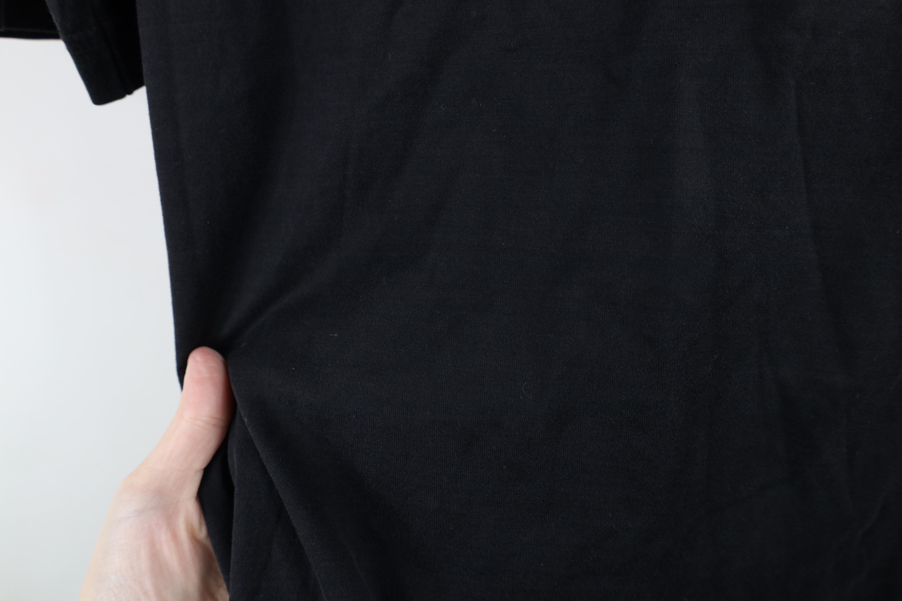 Vintage Vintage 90s Streetwear Cotton Short Sleeve T-Shirt Black Size US M / EU 48-50 / 2 - 6 Thumbnail