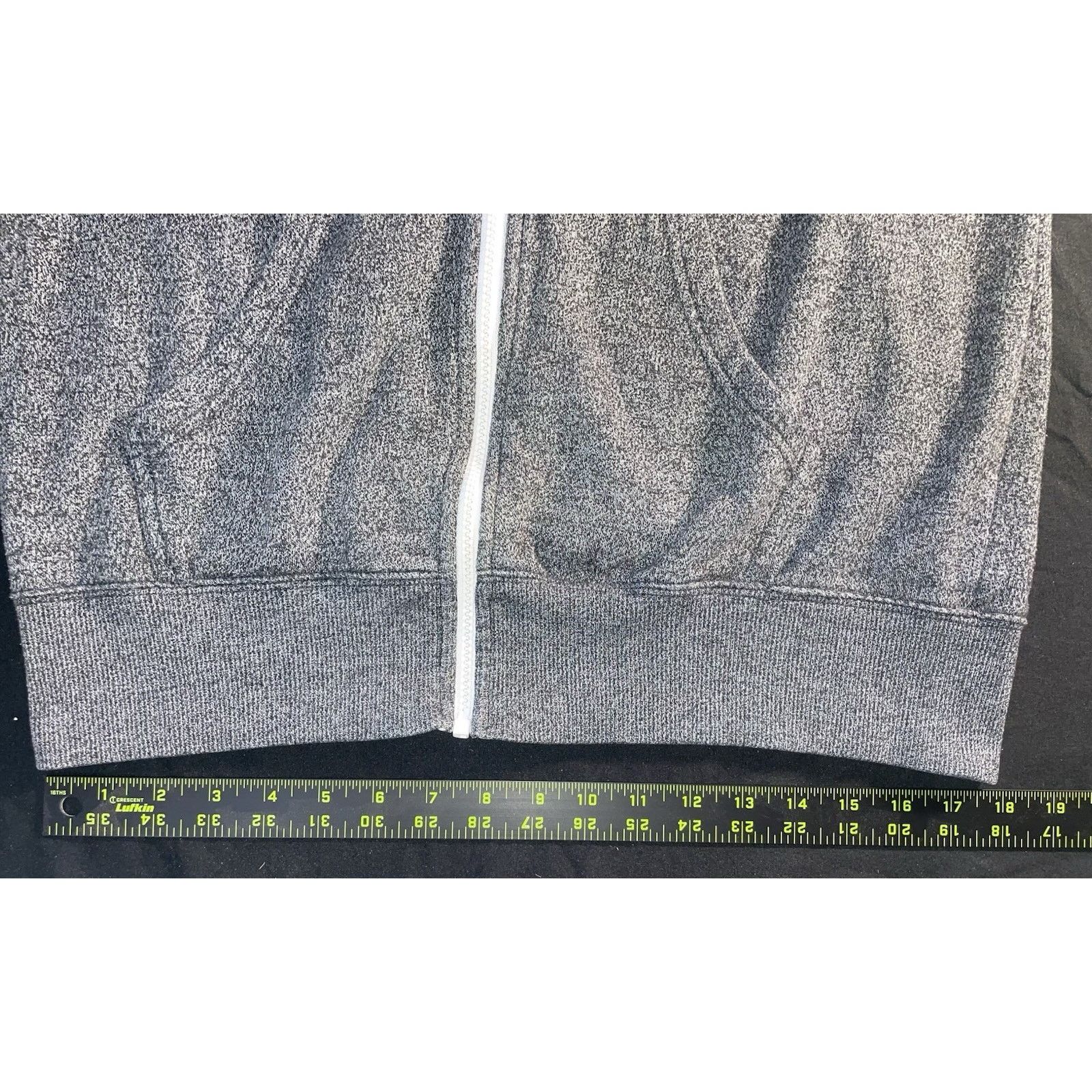 Billabong Billabong Grey Full Zip Hoodie Medium, M, Heather Gray Size US M / EU 48-50 / 2 - 16 Thumbnail