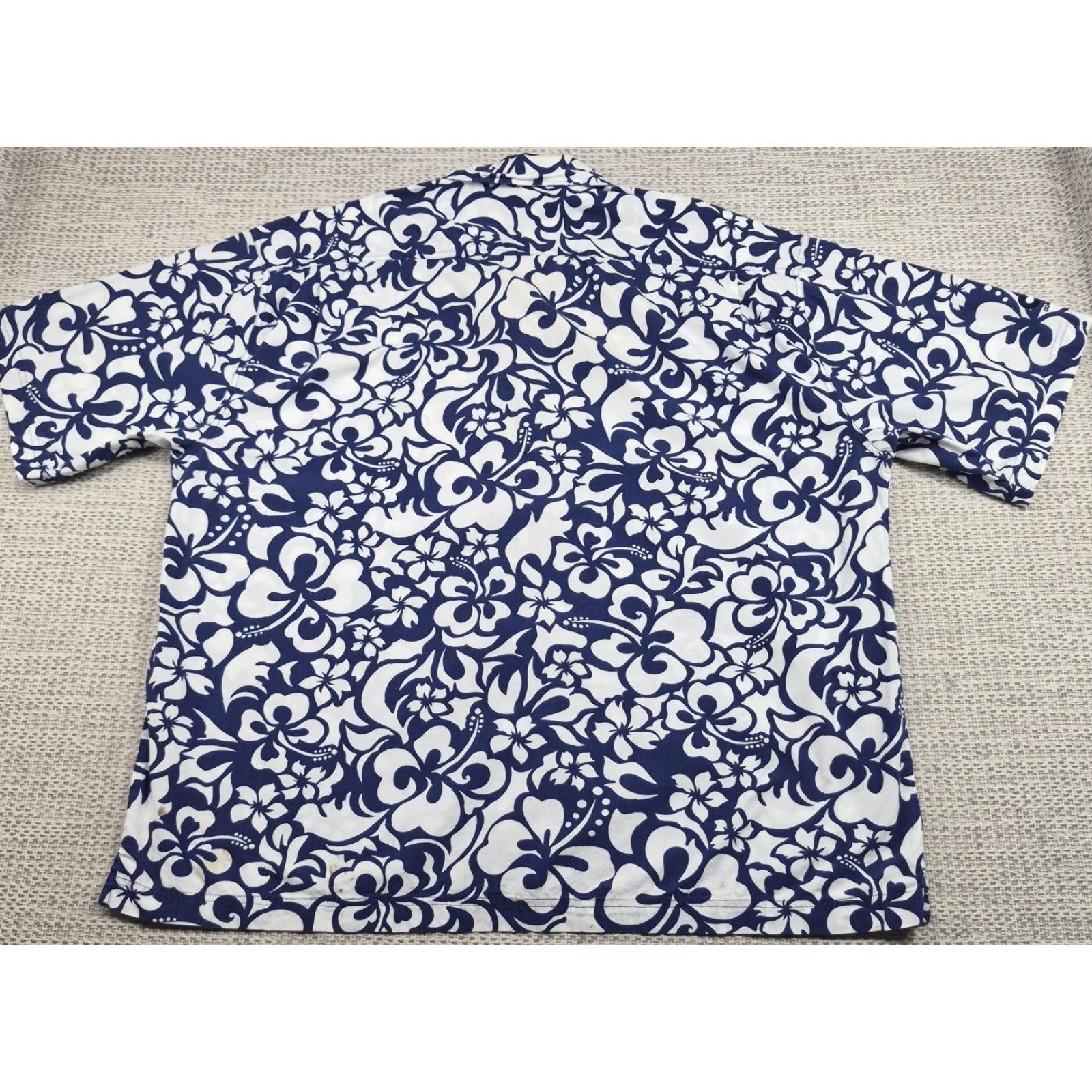 ALOHAS NALU Shirt Mens 2XL Button Up Blue Hawaiian Aloha Floral COX Communications Size US XXL / EU 58 / 5 - 6 Thumbnail