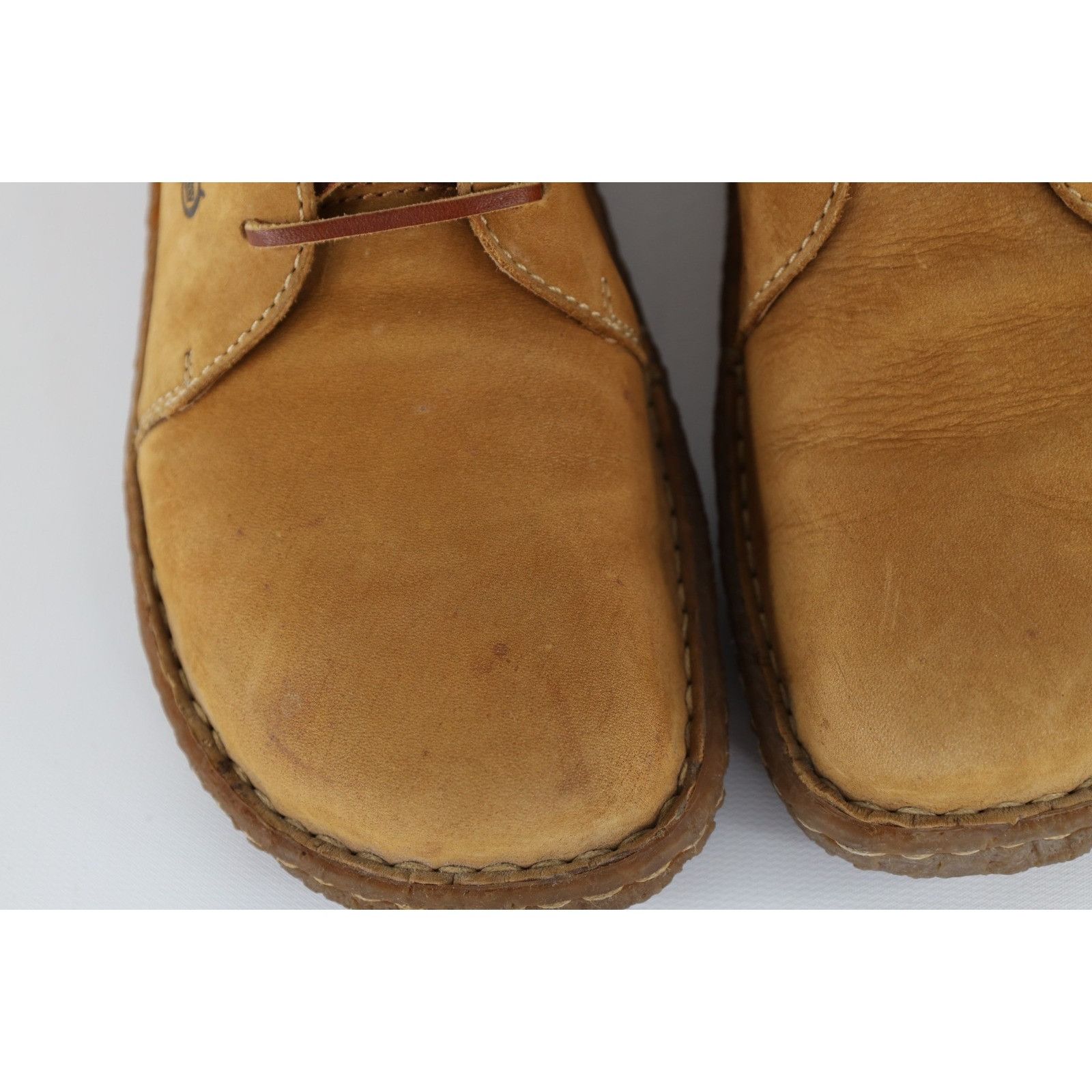Born Born Distressed Nubuck Suede Leather Moccasin Shoes Size US 11 / IT 41 - 3 Thumbnail