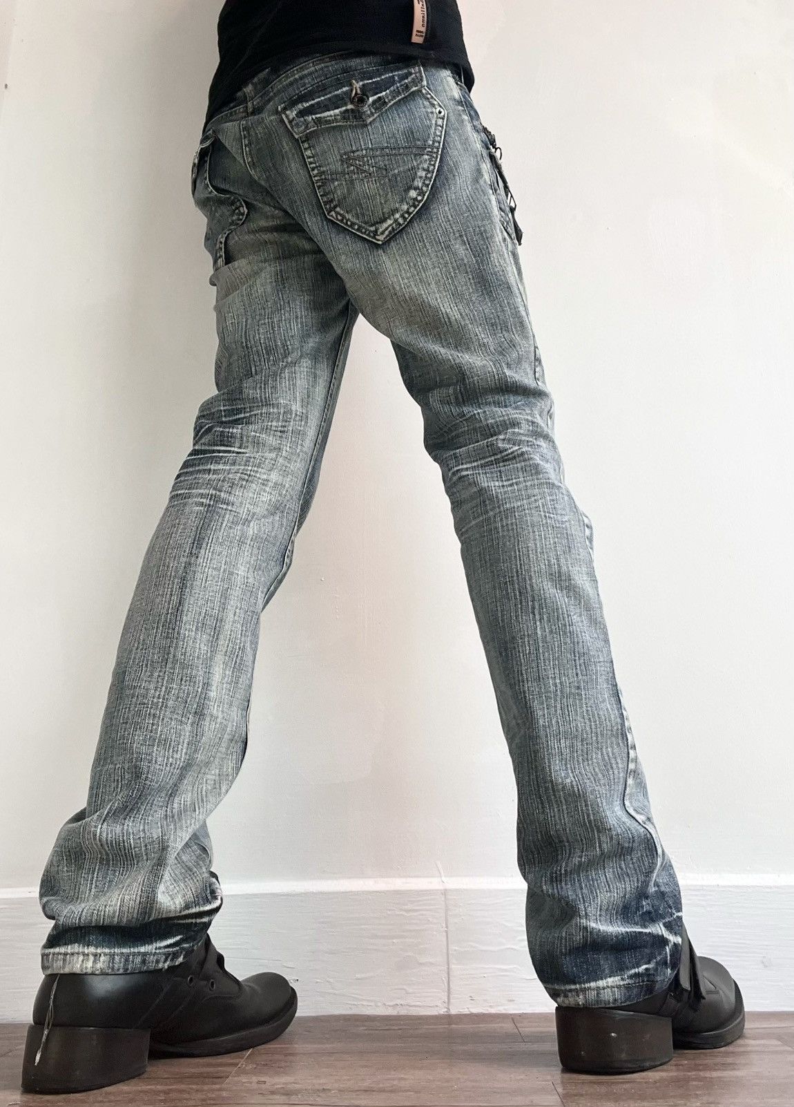 In The Attic 2000s In The Attic Avant-Garde Jeans Size US 32 / EU 48 - 3 Thumbnail