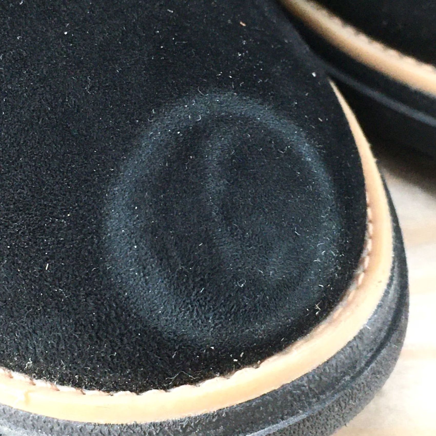 Clarks Clarks Boots Womens 7 M Sharon Swing Ankle Booties Wedge Black Suede Zipper Size US 7 / IT 37 - 4 Thumbnail