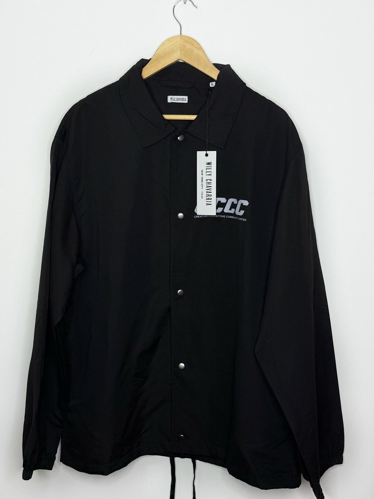 Japanese Brand WILLY CHAVARRIA / CCCC COACH JACKET DARK Size US XL / EU 56 / 4 - 3 Thumbnail