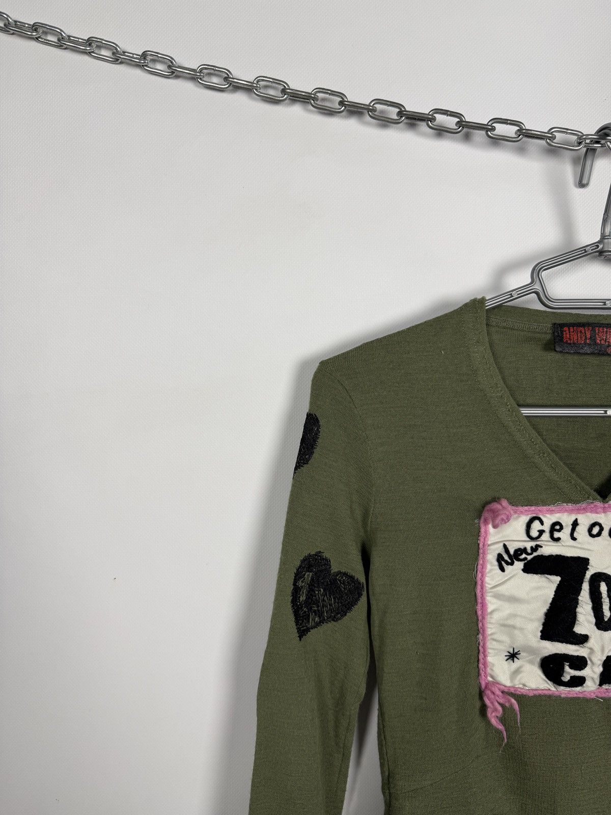 Andy Warhol Andy Warhol Get our New 7 DAY CD Long Sleeve Y2K Top S-M Size S / US 4 / IT 40 - 3 Thumbnail