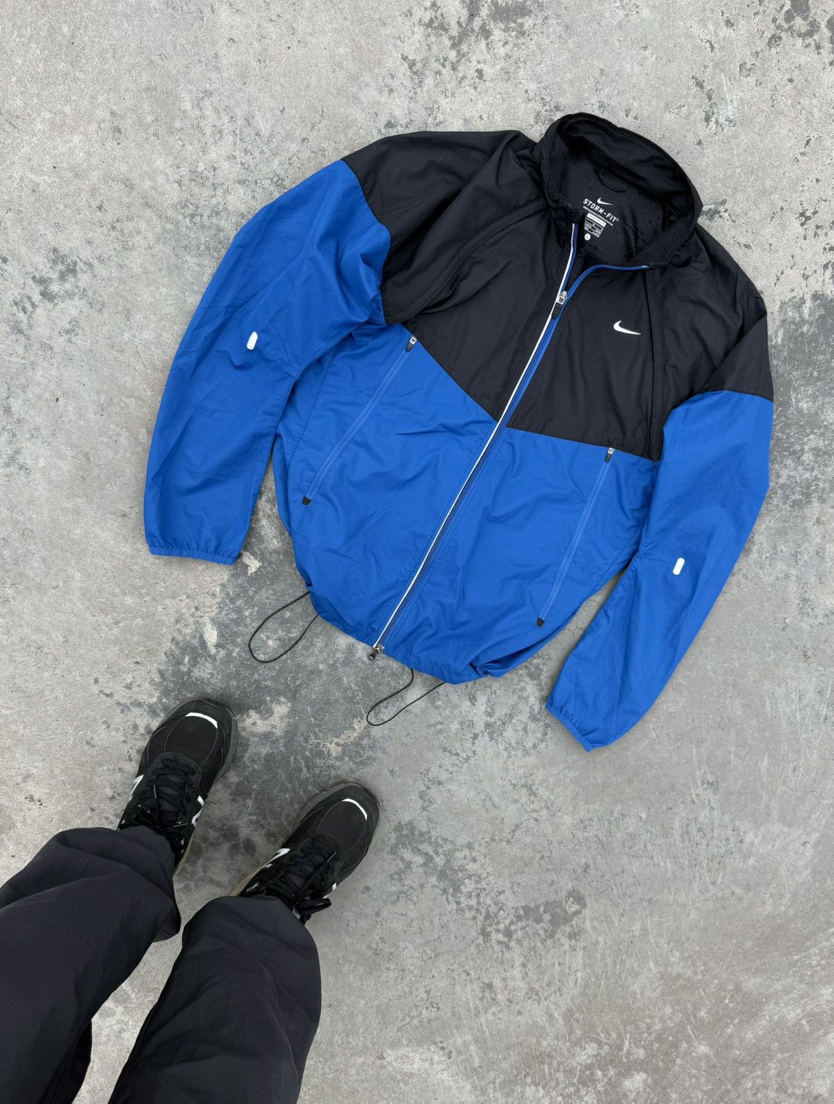 Nike Vintage Y2K Track Windrunner Drill Jacket.