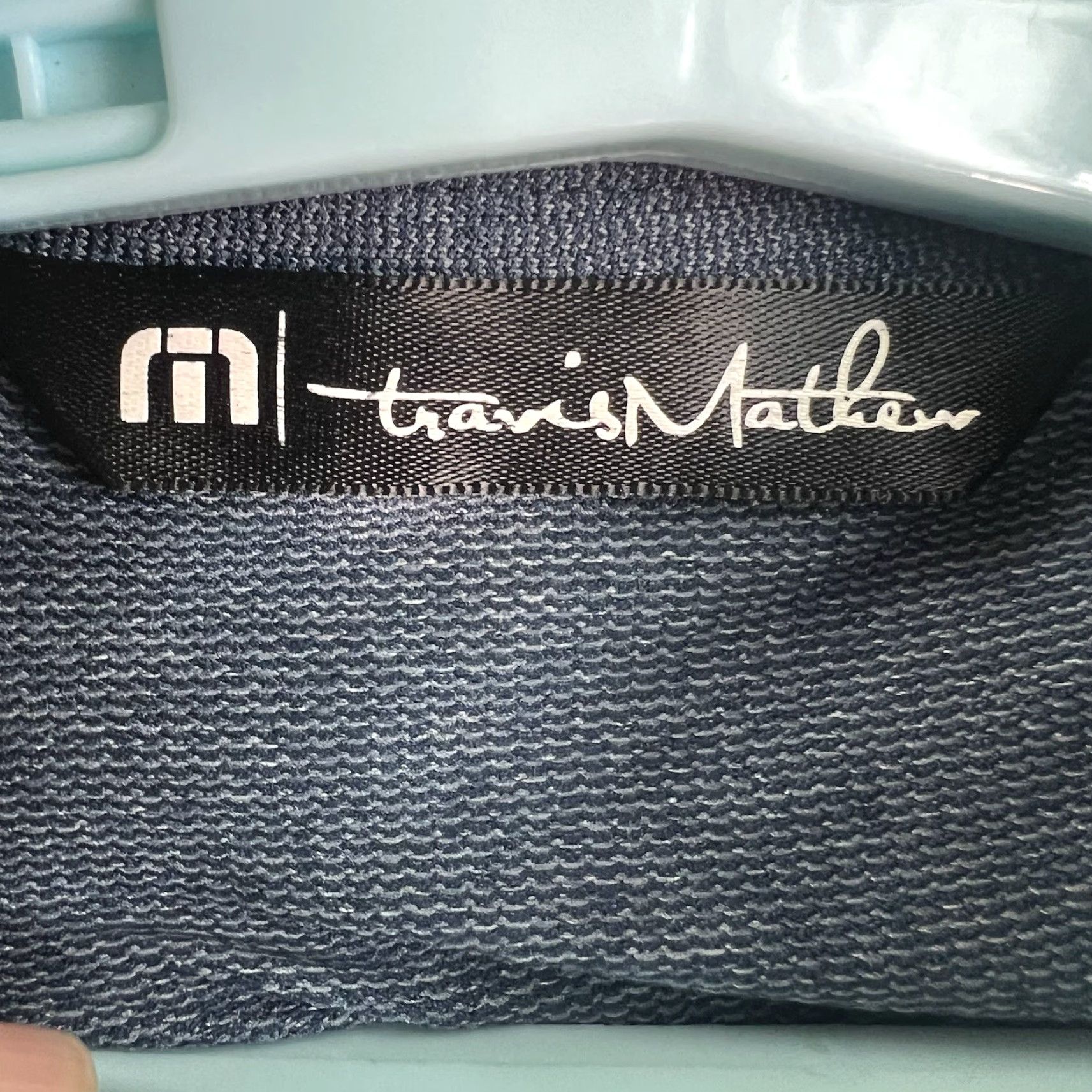 TravisMathew Travis Mathew Polo Shirt Mens Short Sleeve Slate Blue S Adult Regular Polo Blue 38in Chest Golf Beach Casual Activewear Size US S / EU 44-46 / 1 - 3 Thumbnail
