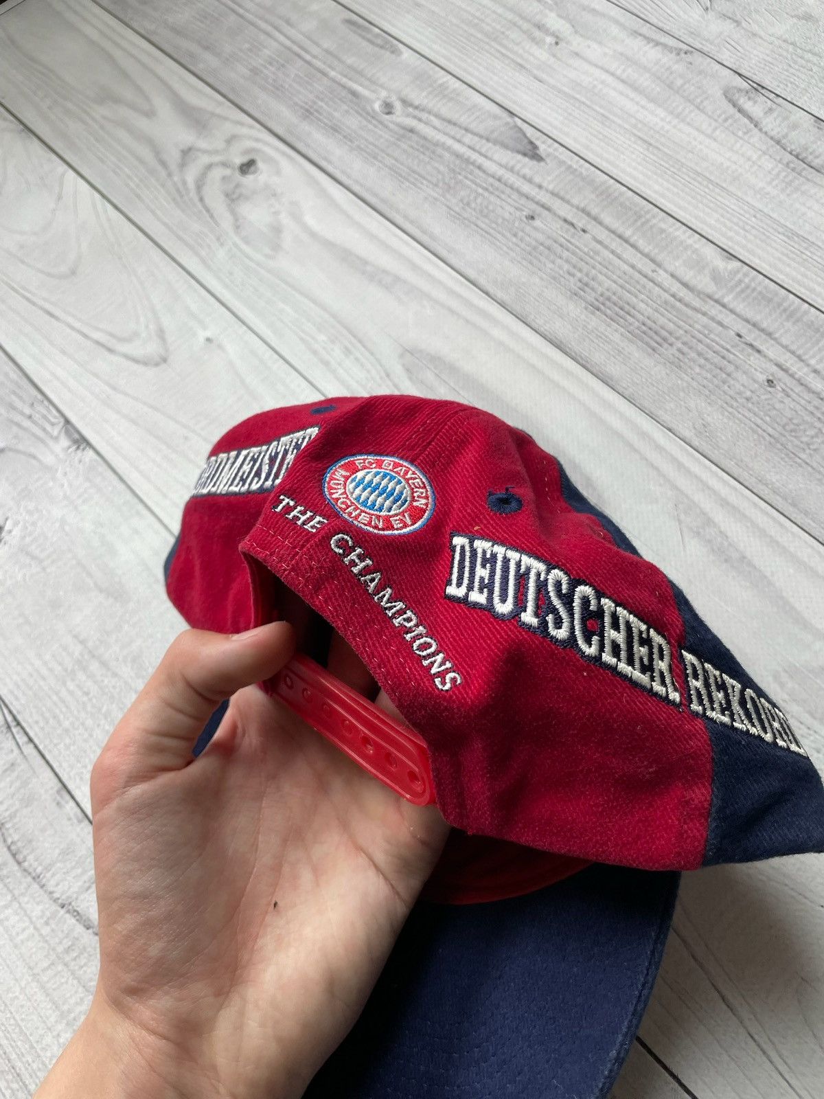 Vintage Vintage Bayern Munich FCB soccer cap rare retro Size ONE SIZE - 2 Thumbnail