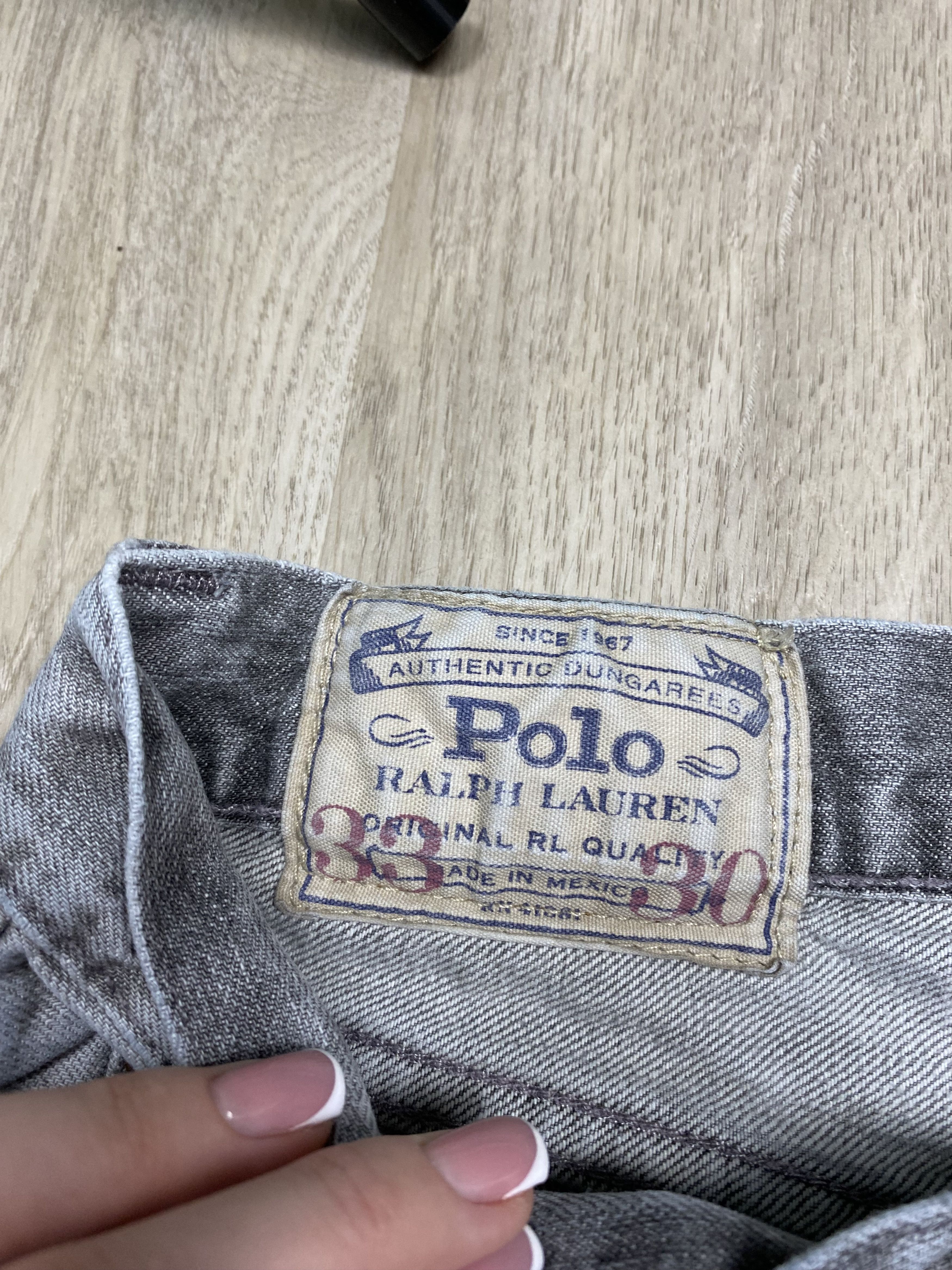 Polo Ralph Lauren Polo Ralph Lauren Vintage Mens Denim Pants Jeans Size US 33 - 4 Thumbnail