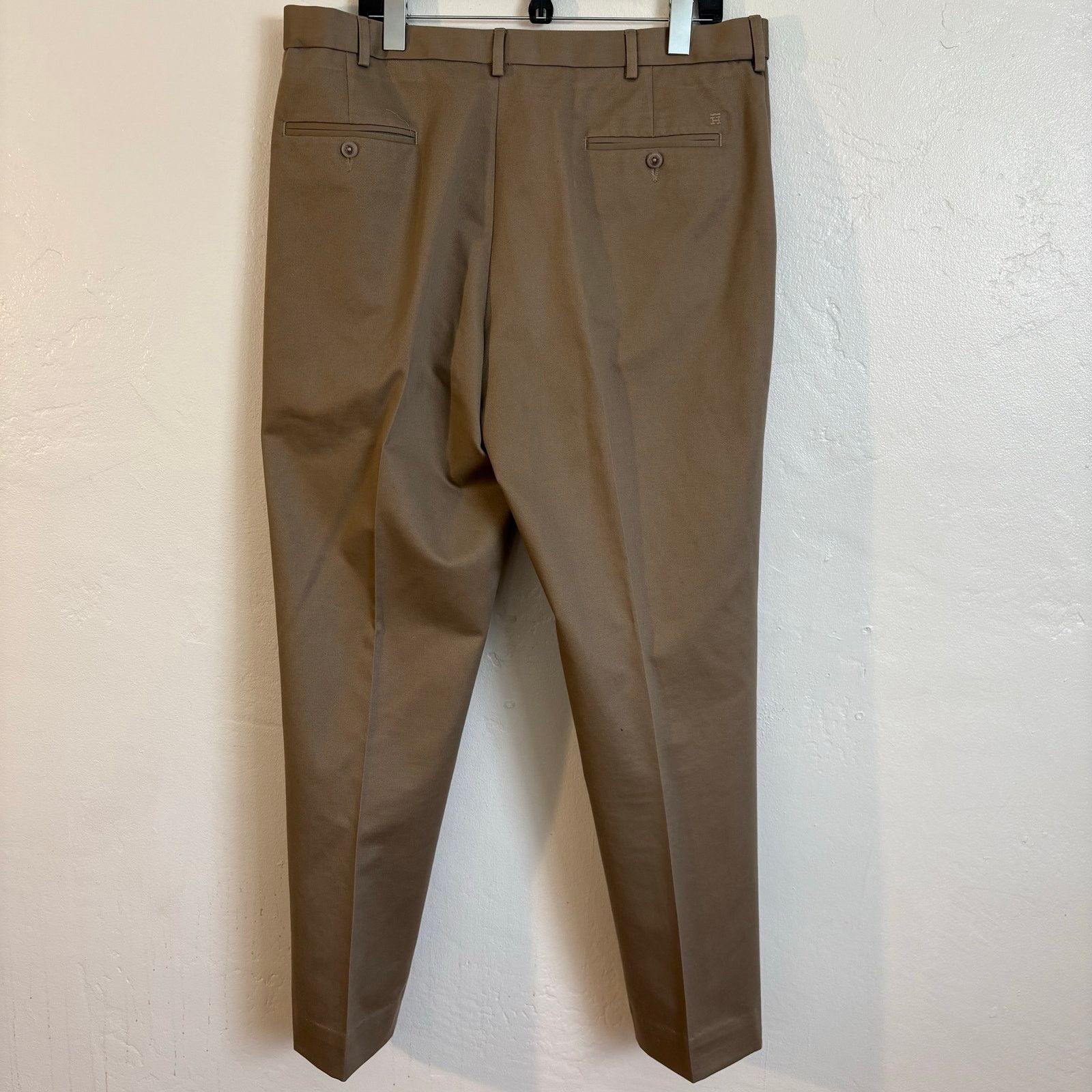 Haggar Haggar Clothing Classic Fit Work To Weekend Brown Slacks Size US 38 / EU 54 - 4 Thumbnail