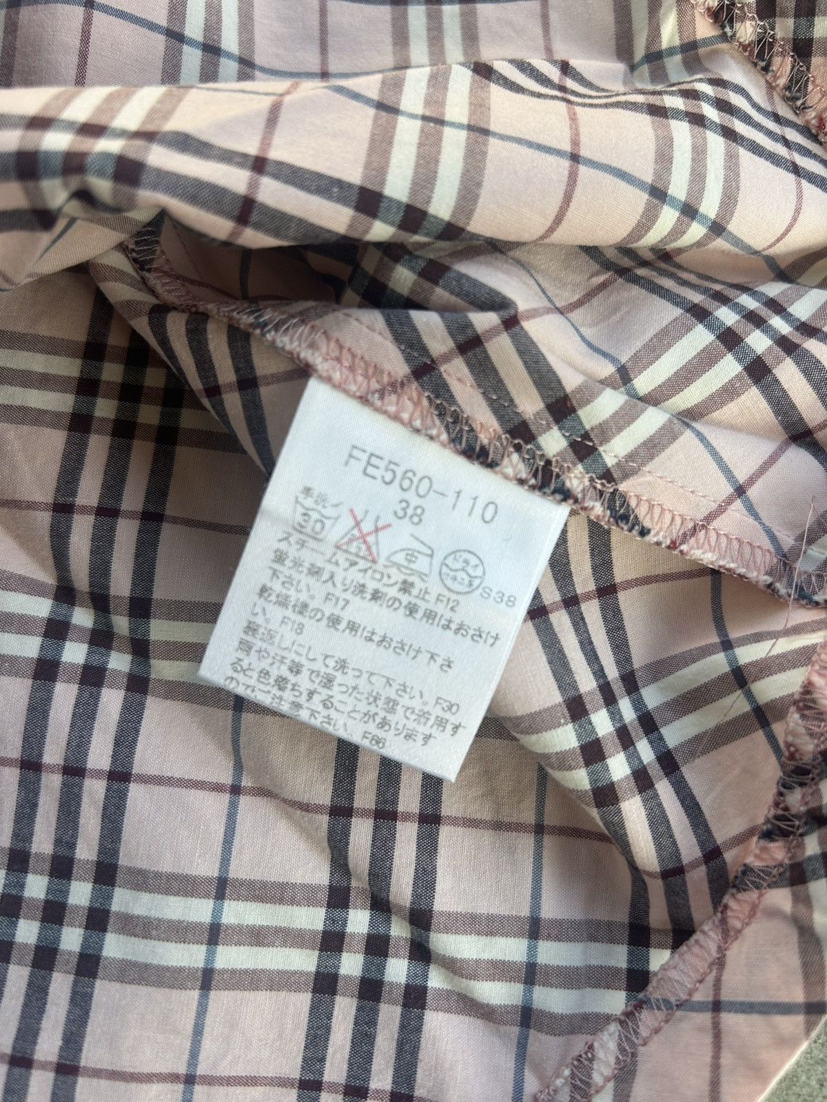 Burberry Vintage Burberry Blue Label Nova Check Camisole Top Size XS / US 0-2 / IT 36-38 - 5 Thumbnail