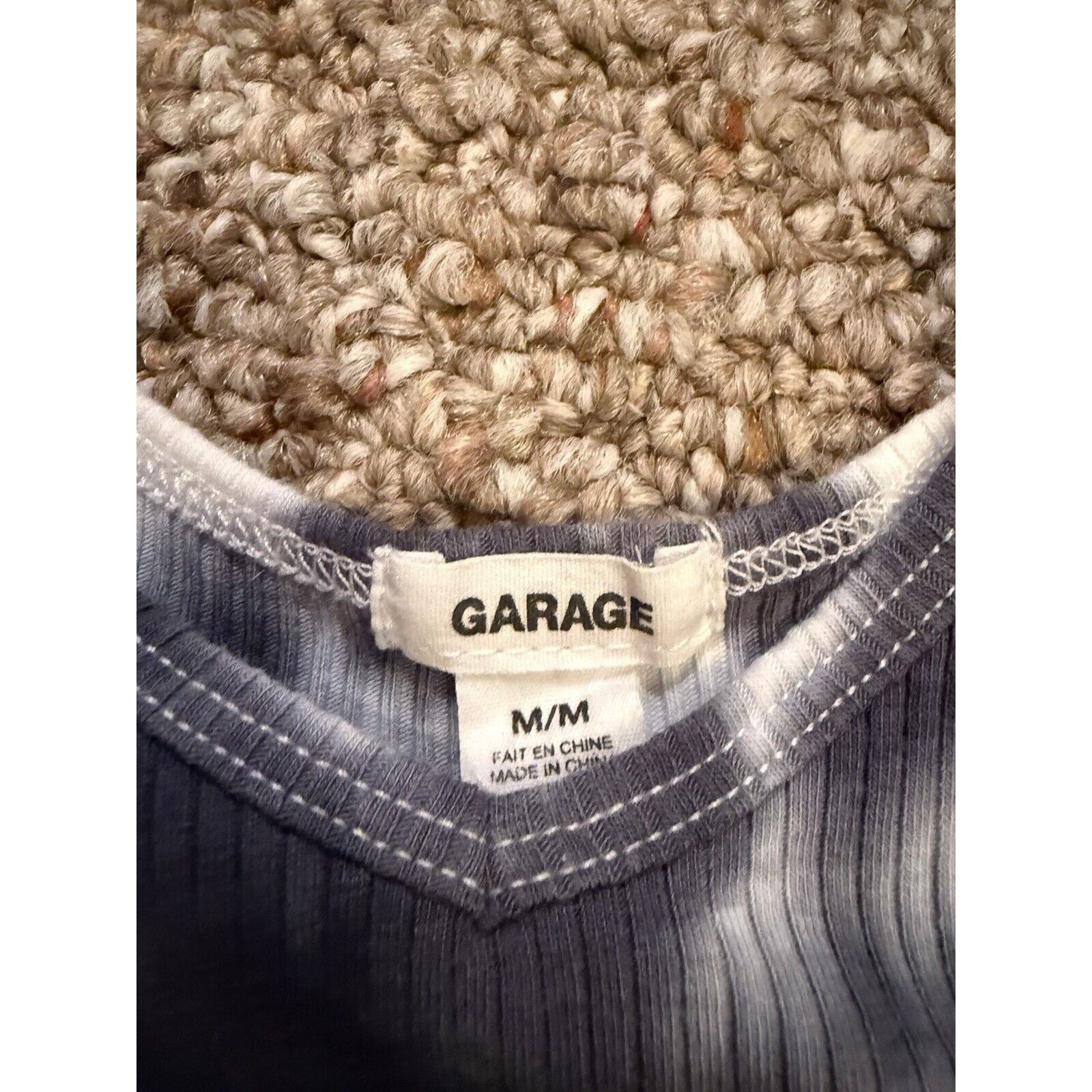Garage Garage Tie Dye Crop Tank Top Juniors Size Medium Size M / US 6-8 / IT 42-44 - 3 Thumbnail