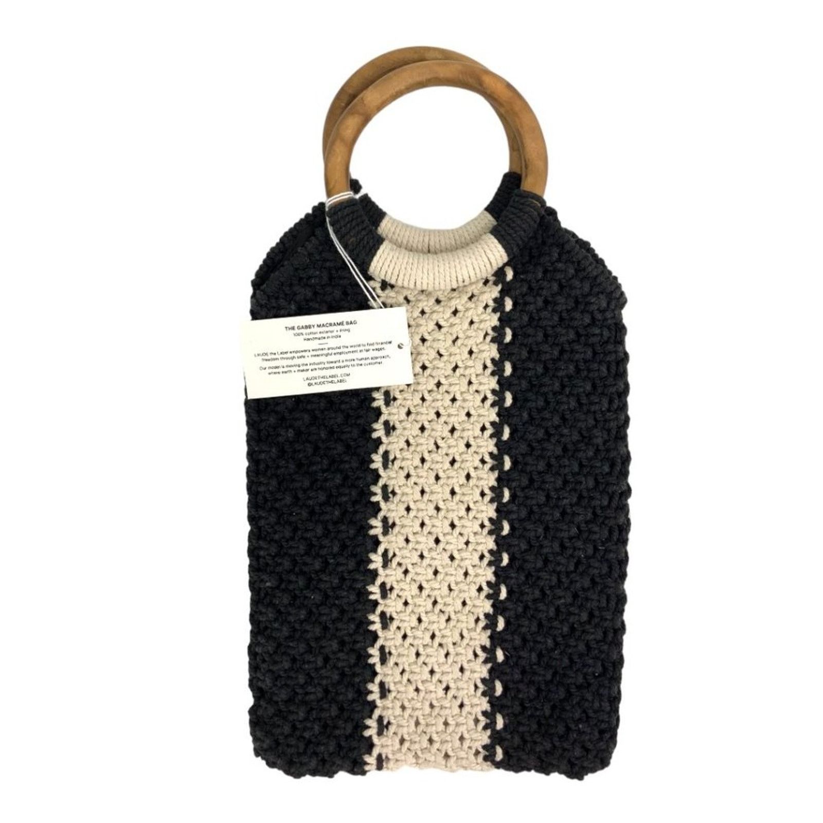 Other Laude The Label Gabby Mini Macrame Bag NWT $118 MSRP Size ONE SIZE - 5 Thumbnail