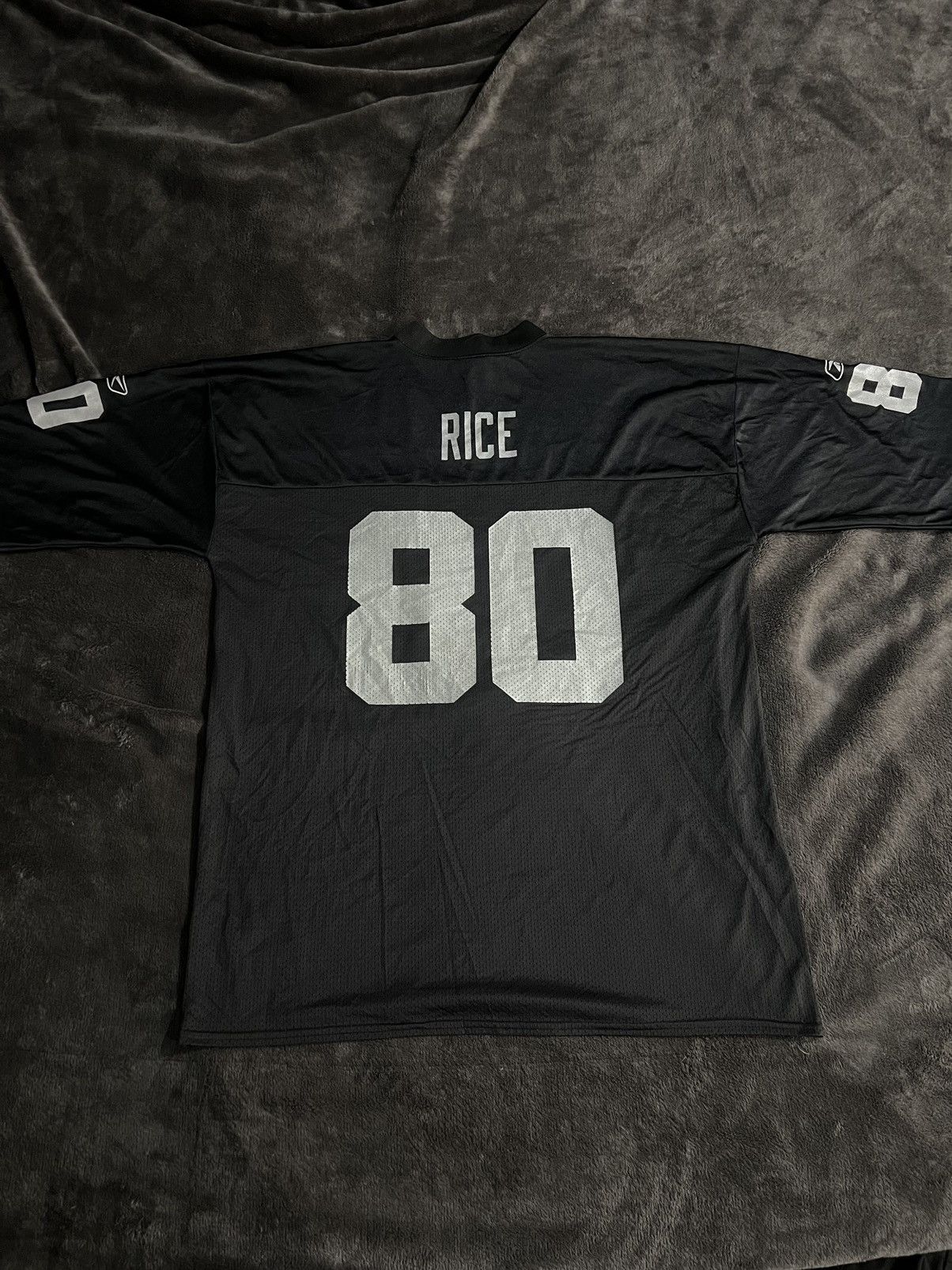 Reebok Jerry Rice #80 Vintage Raiders Reebok NFL Jersey ‼️‼️‼️ Size US XL / EU 56 / 4 - 3 Thumbnail