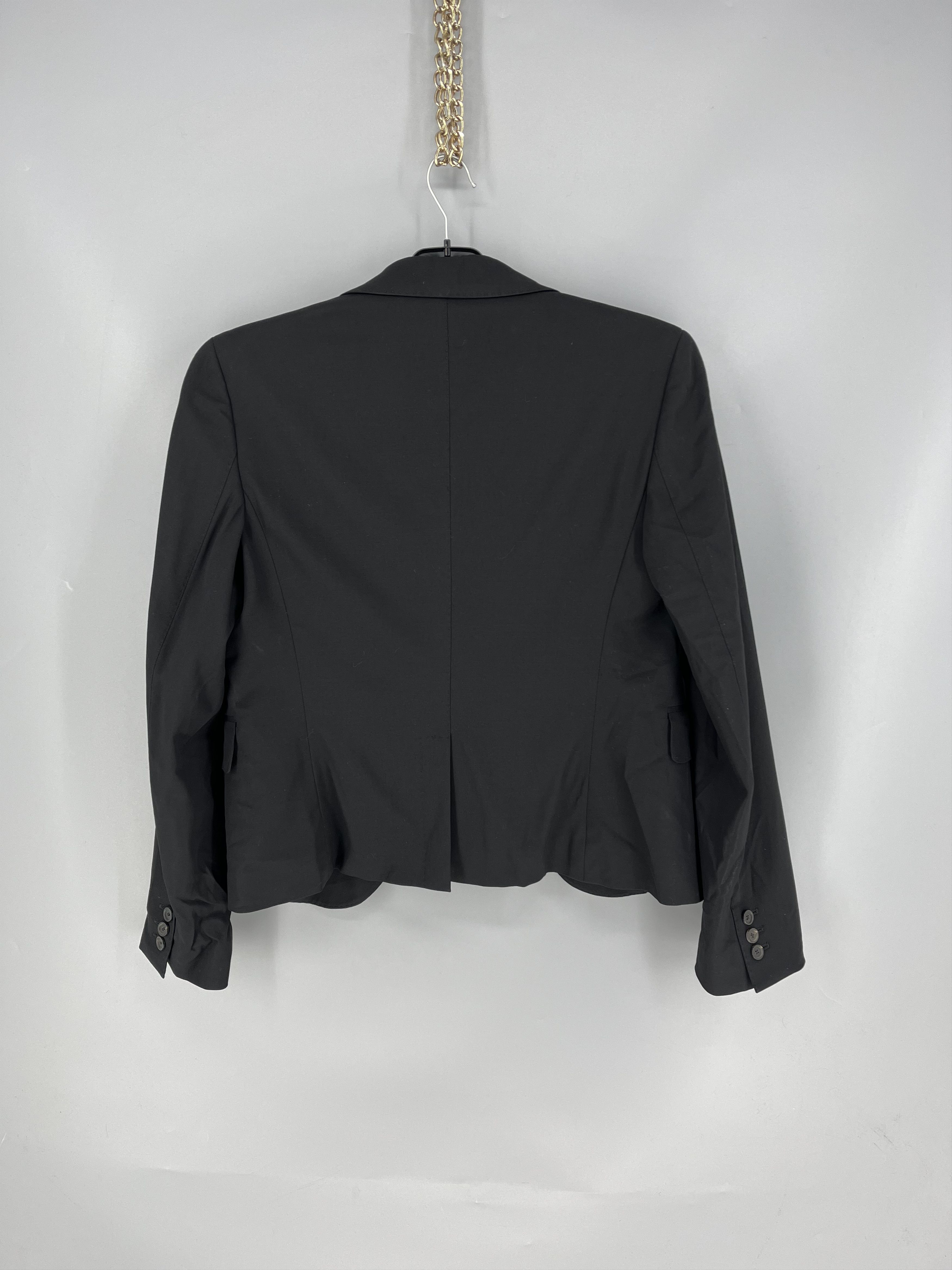 Burberry Burberry Womens Classic Lapel Single Button Blazer Jacket Size L / US 10 / IT 46 - 9 Thumbnail
