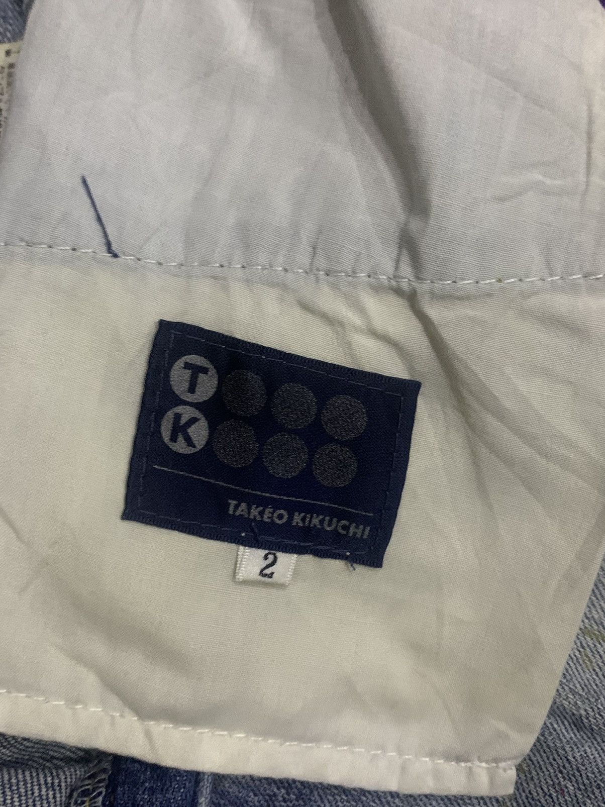 Kings Of Indigo × Takeo Kikuchi 💸Accept Offer💸 Takeo Kikuchi KOI Print Jeans Size US 30 / EU 46 - 12 Thumbnail