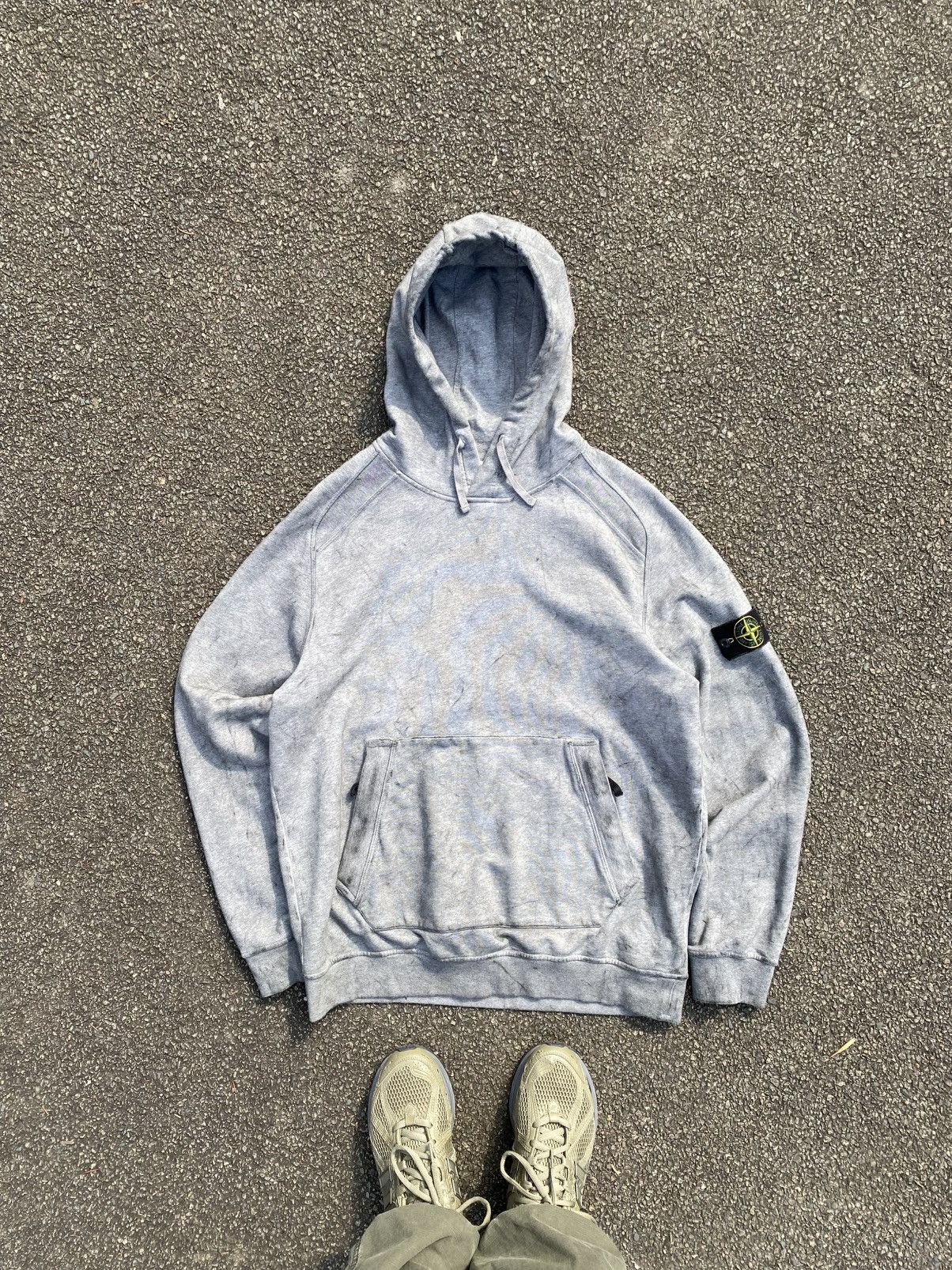 Massimo Osti × Stone Island ‼️Rare‼️Gray Stone Island Dust 