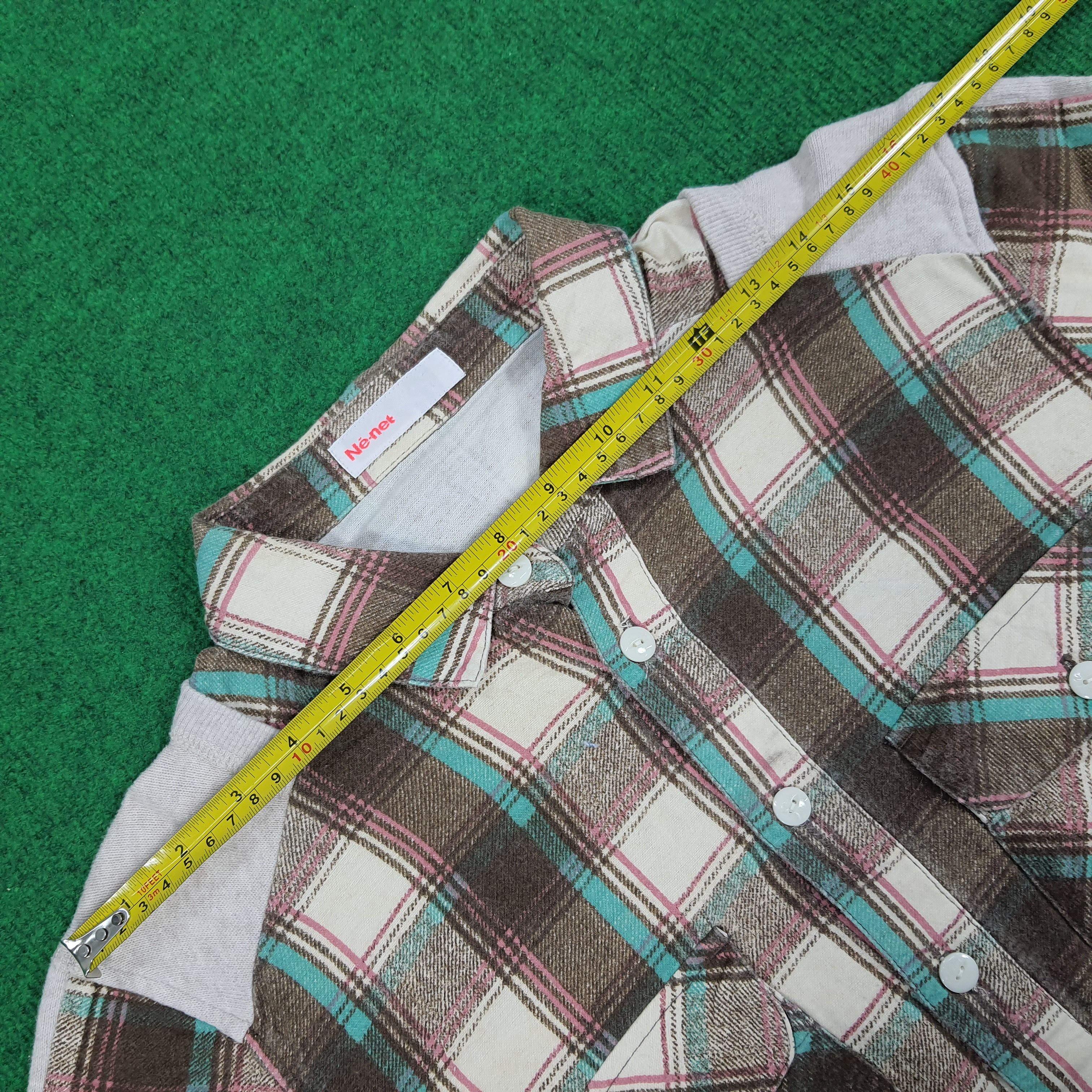 Japanese Brand × Ne-Net × Vintage Vintage Ne-Net Assemblage Designer Button Up Sweatshirt Size US S / EU 44-46 / 1 - 9 Thumbnail