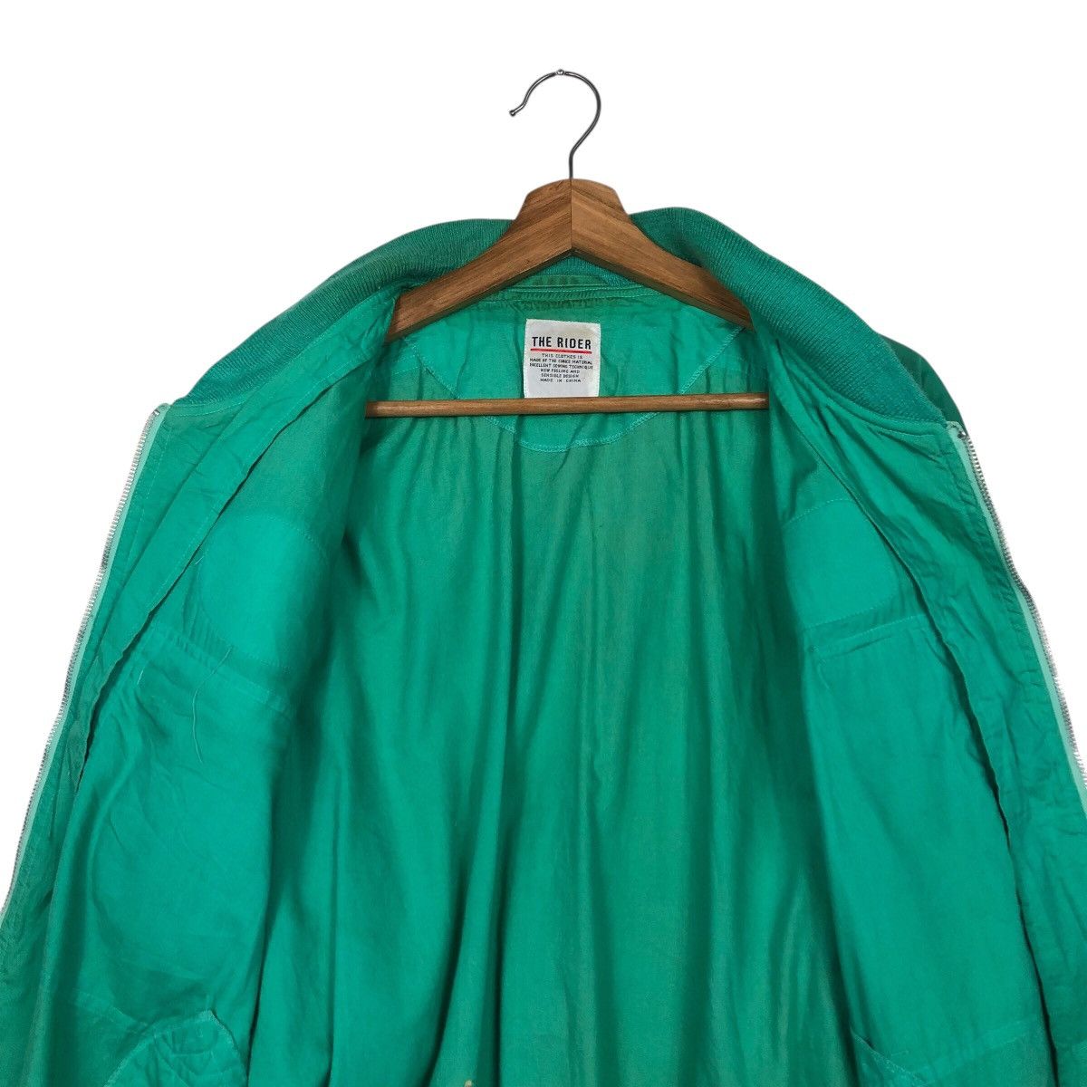 Japanese Brand 📌Vintage Bomber Jacket The Rider Kadoya Big Logo Size US L / EU 52-54 / 3 - 15 Thumbnail