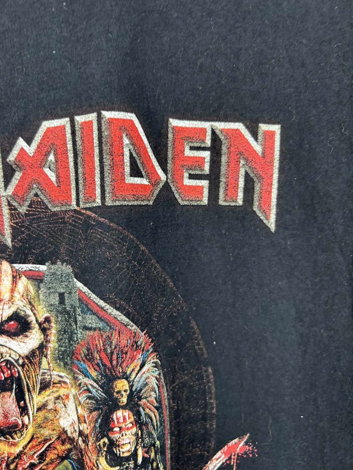 Band Tees Vintage Iron Maiden The Book Of Souls 2016 T shirt Size US XXL / EU 58 / 5 - 8 Thumbnail
