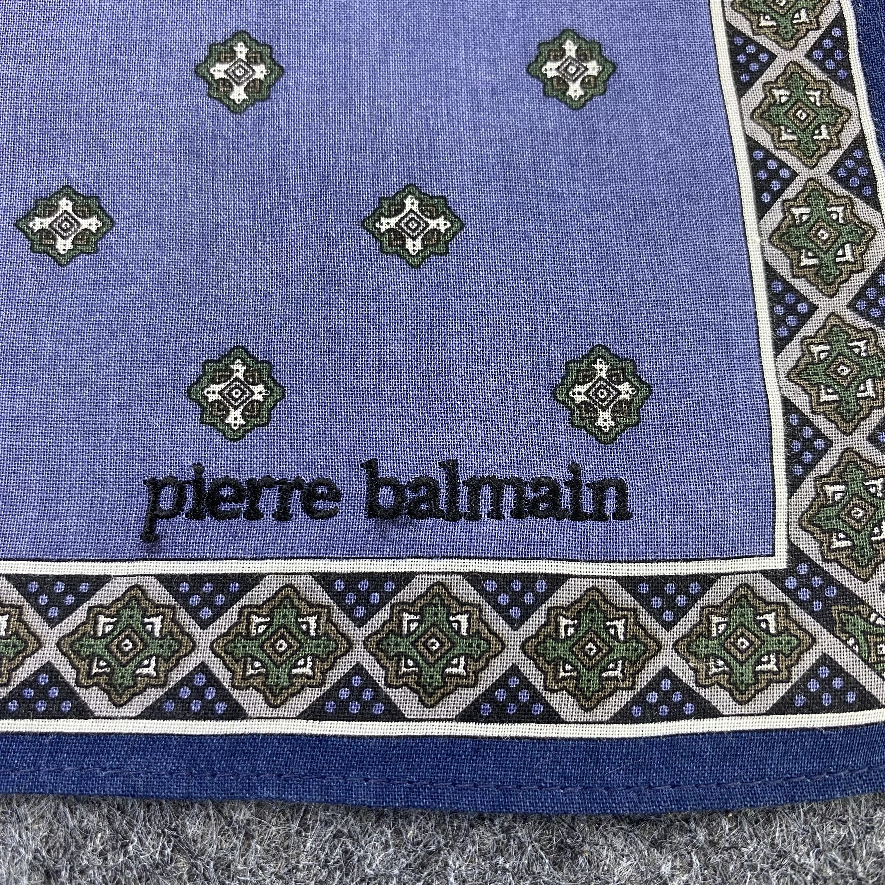 Pierre Balmain × Vintage Pierre Balmain Handkerchief / Bandana / Neckerchief -B709 Size ONE SIZE - 5 Thumbnail