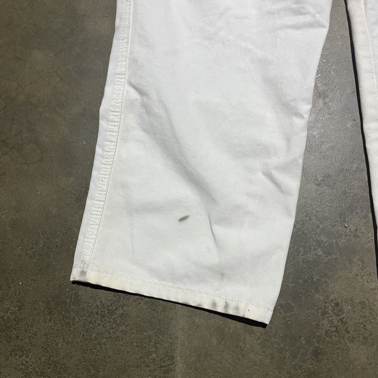 Vintage Vintage Y2k Keystone White Workwear Painter Pants 32x31 Size US 32 / EU 48 - 5 Thumbnail