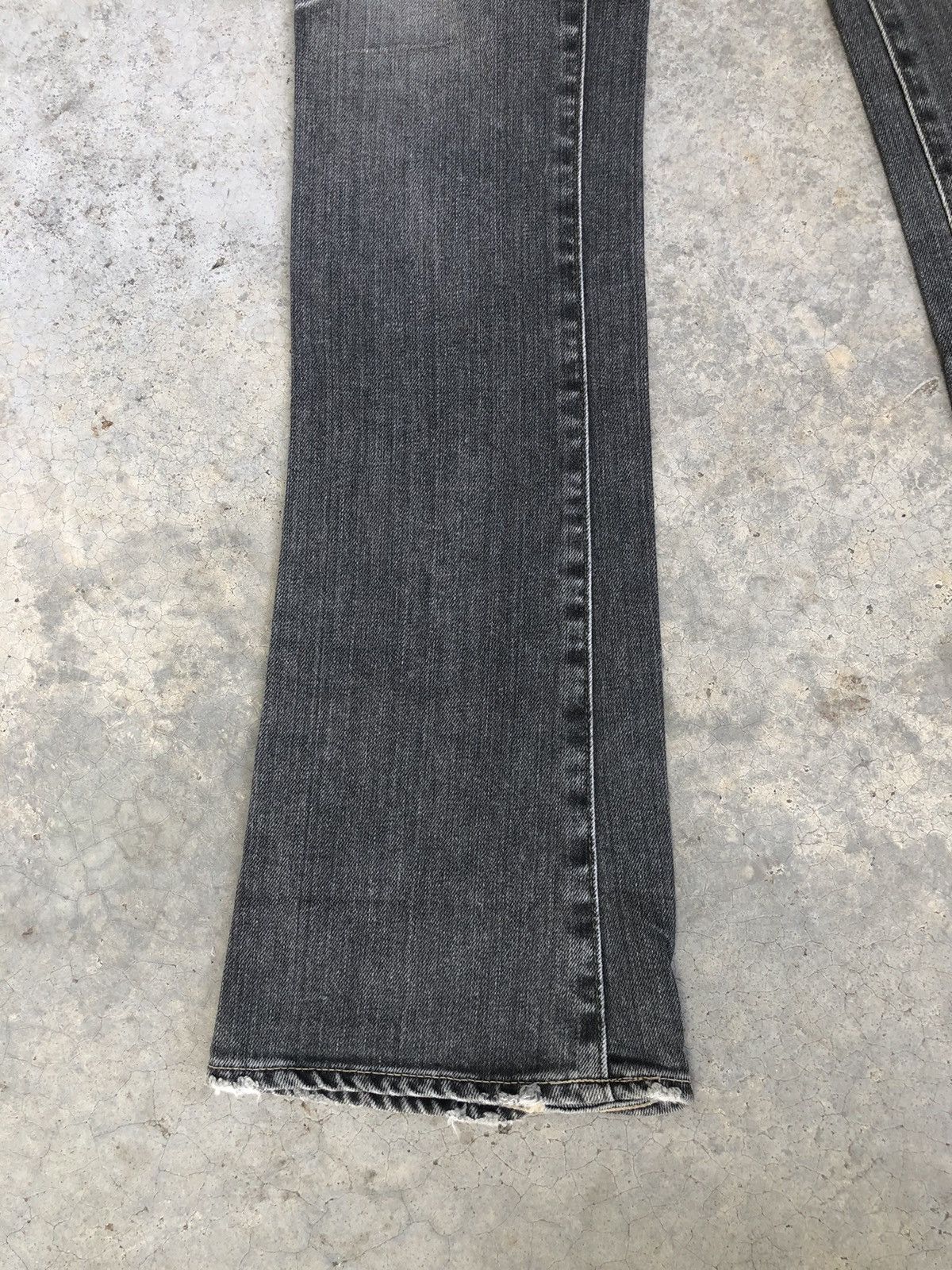 If Six Was Nine Japanese Kari Ang Flared Jeans Distressed Jeans Size US 30 / EU 46 - 6 Thumbnail