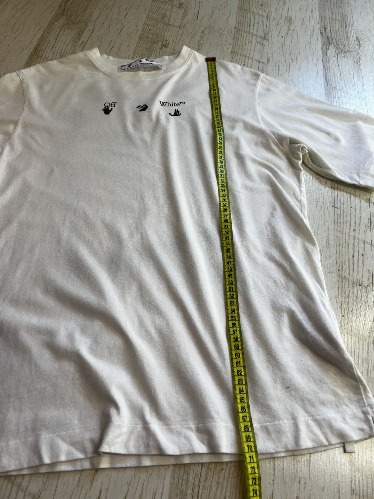 Off-White Off-White Spray Marker Arrows T-Shirt – Size S Size US S / EU 44-46 / 1 - 18 Thumbnail