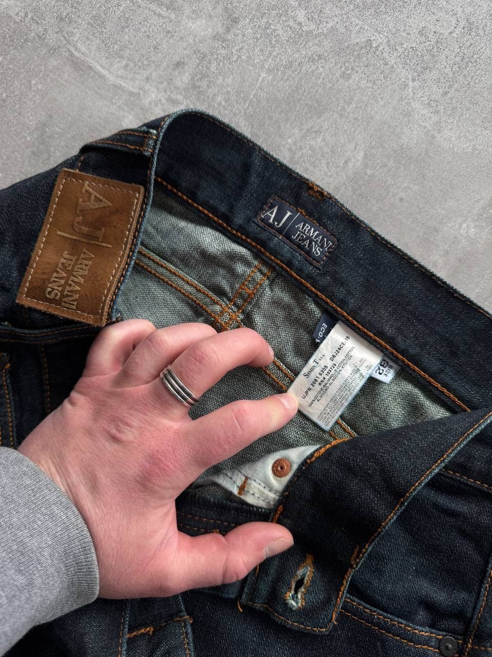 Emporio Armani Armani vintage denim jeans patch logo size 32 Size US 32 / EU 48 - 10 Thumbnail