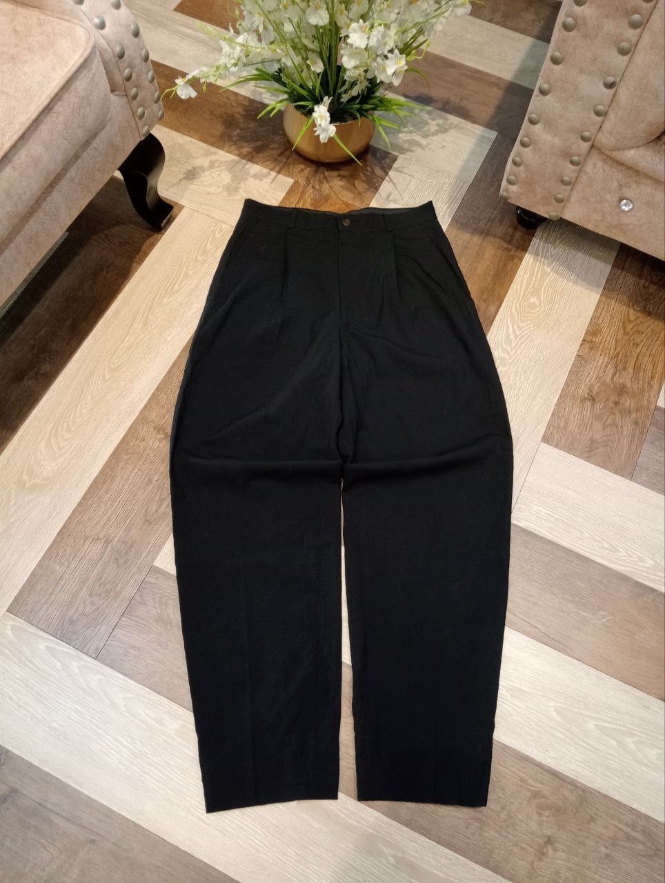 Jean Paul Gaultier VINTAGE JUNIOR GAULTIER WOOL TROUSER PANTS Size US 29 - 1 Thumbnail