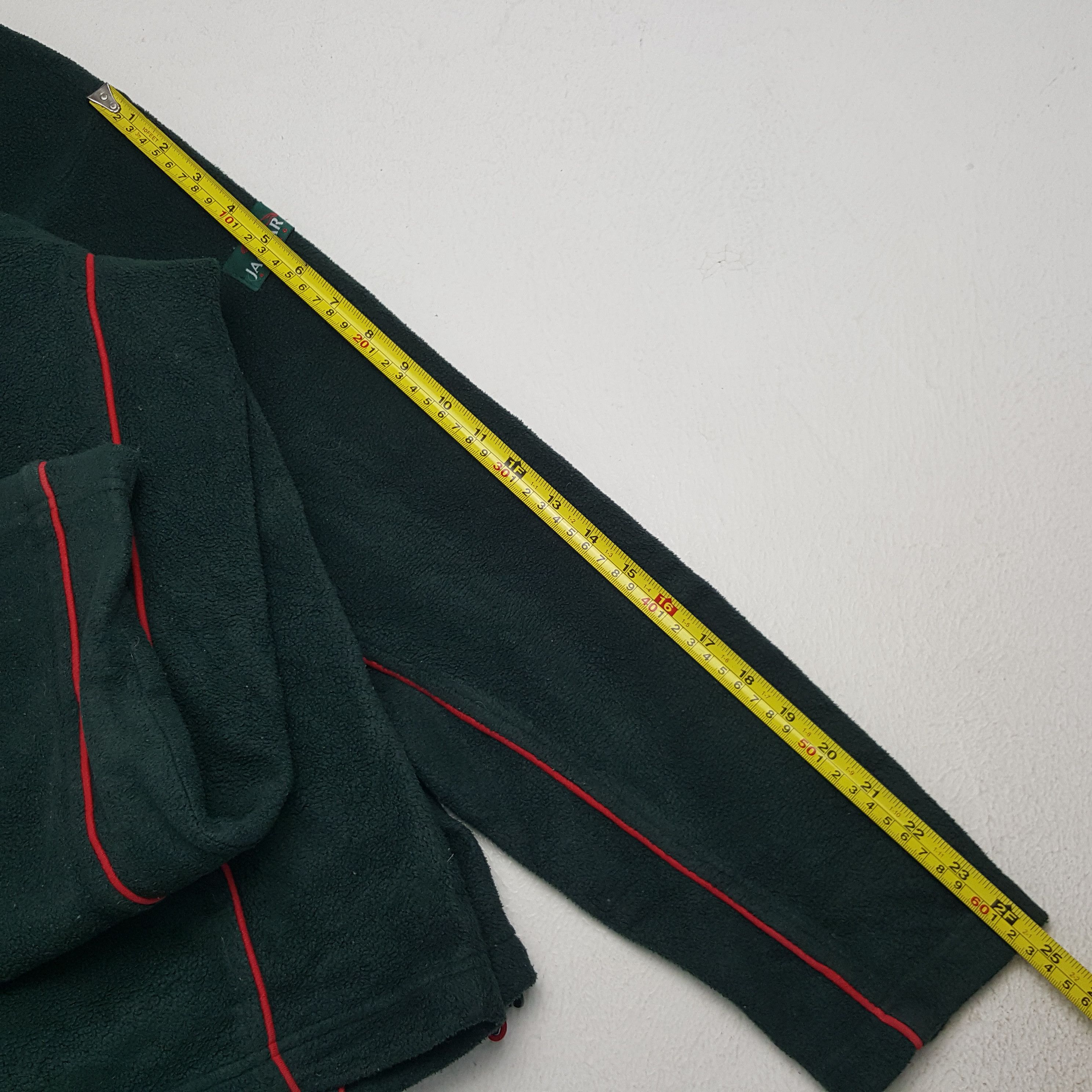 Vintage Jaguar Racing Motorsports Team Fleece Jacket