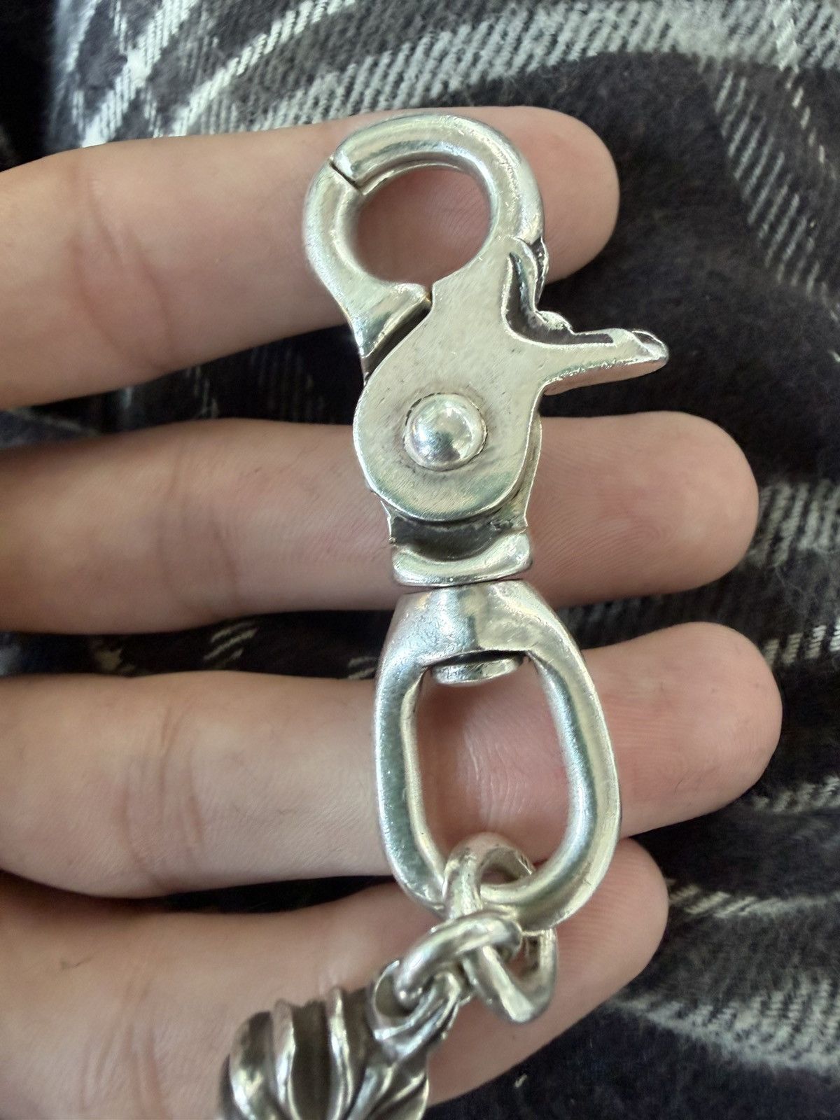 Chrome Hearts Chrome Hearts Plus Wallet Chain 18 Inch Size ONE SIZE - 9 Thumbnail