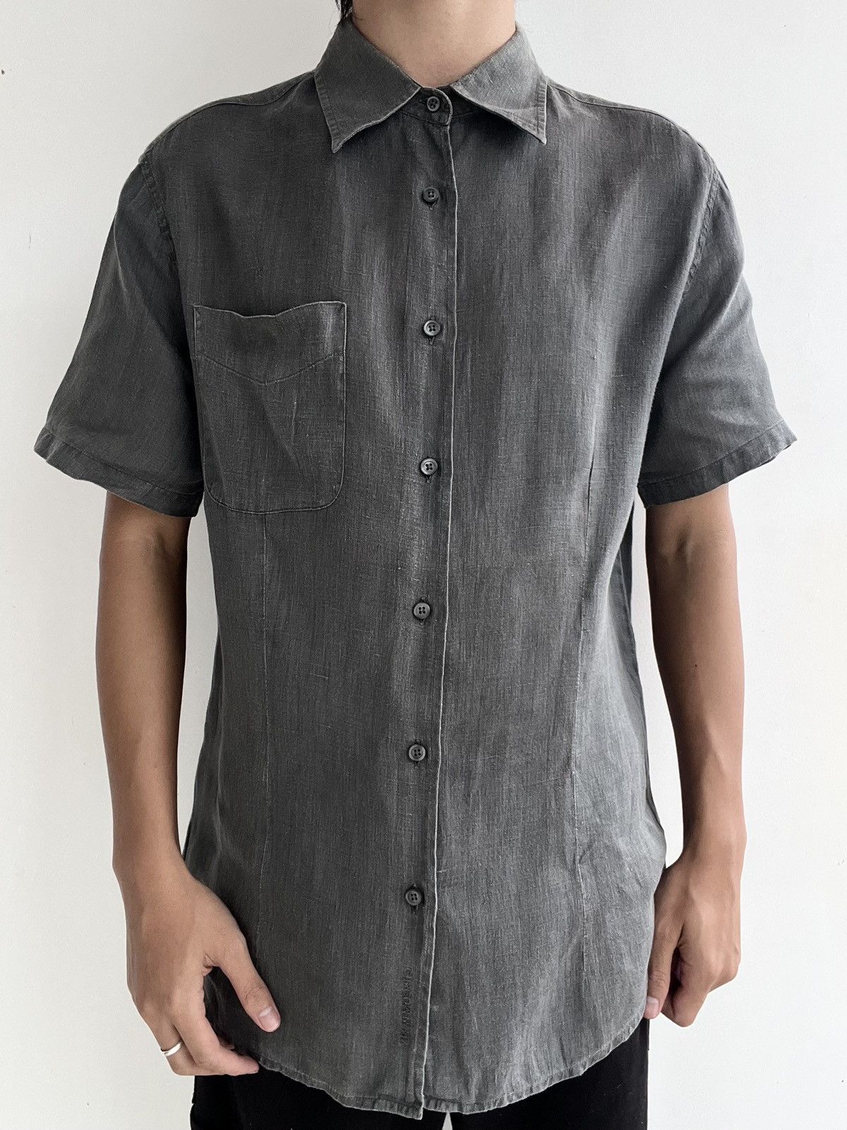 C.P. Company Vintage C.P. Company Grey Shirt Size US L / EU 52-54 / 3 - 1 Thumbnail