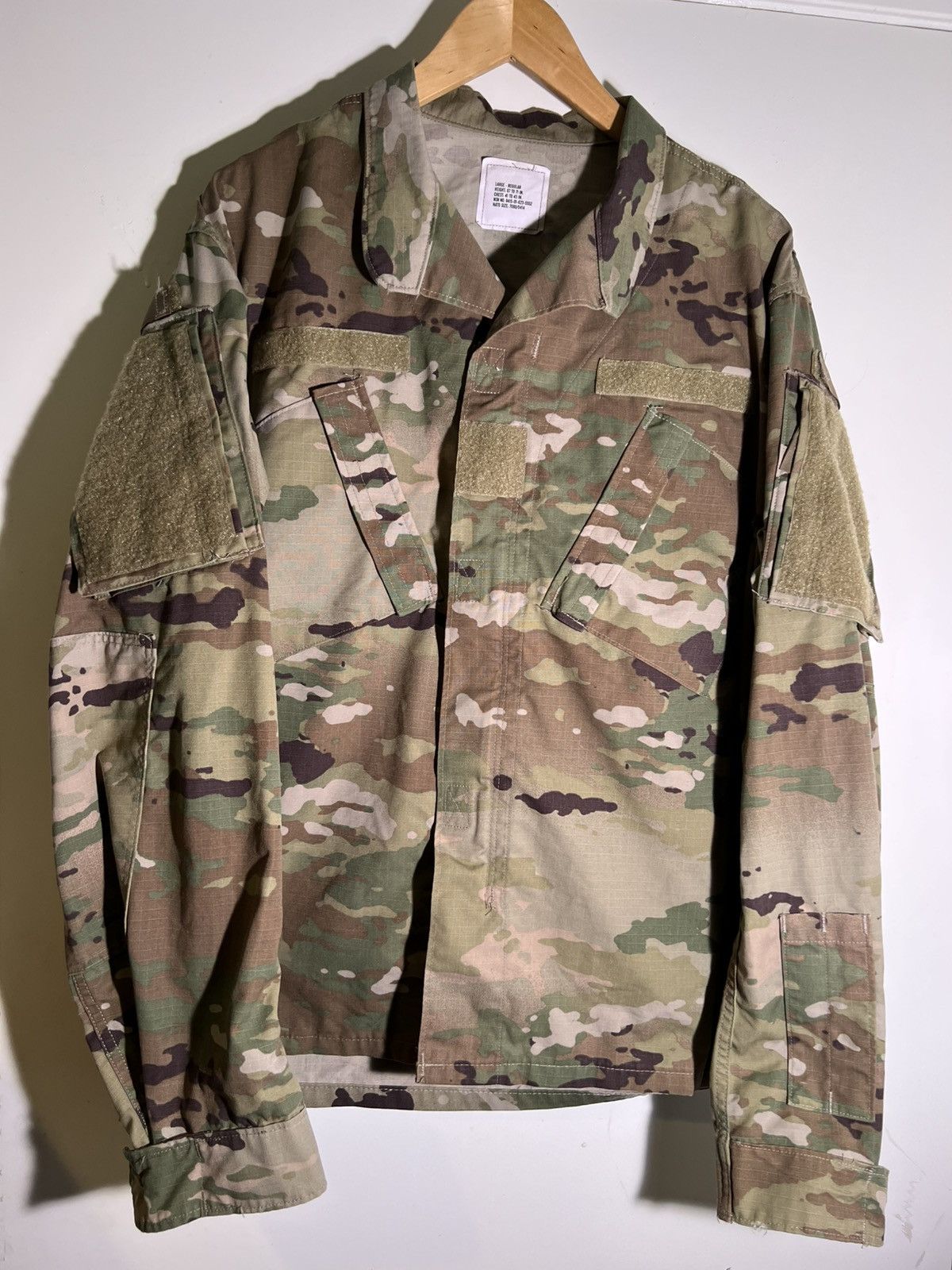Vintage Y2K 2000’s VTG Vintage USA US Military Multi Cam Camo Jacket Size US L / EU 52-54 / 3 - 1 Thumbnail
