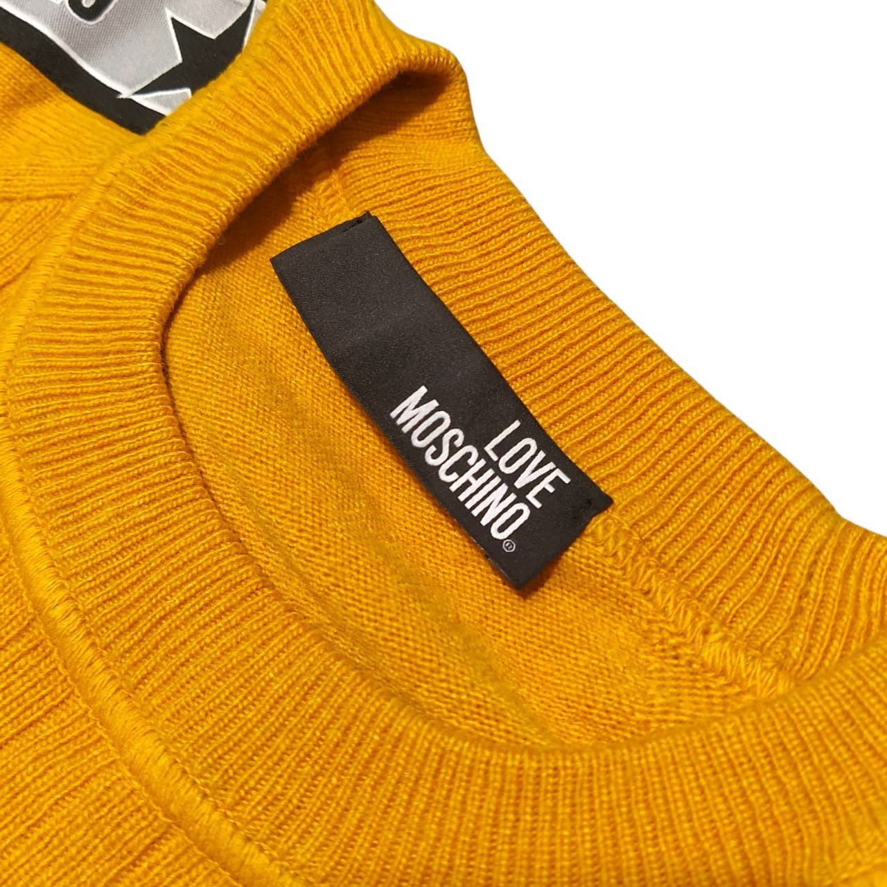 Moschino Moschino Yellow Sweater Size US S / EU 44-46 / 1 - 3 Thumbnail