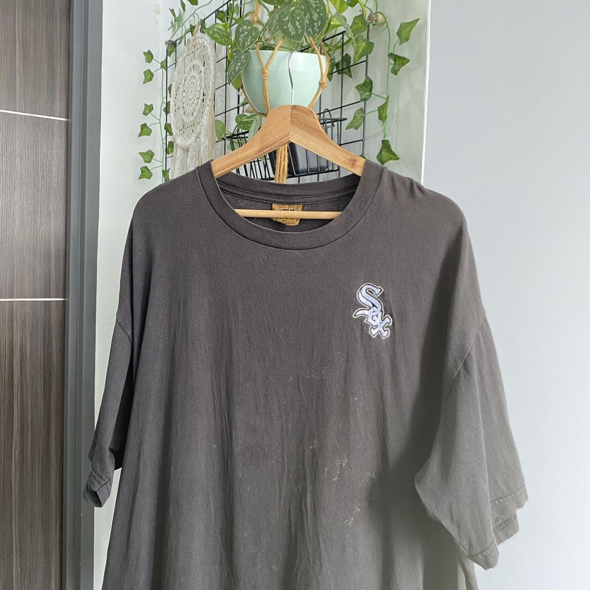 MLB Thrashed Faded Vintage 90s Chicago White Sox Oversized Tee Size US XL / EU 56 / 4 - 2 Thumbnail