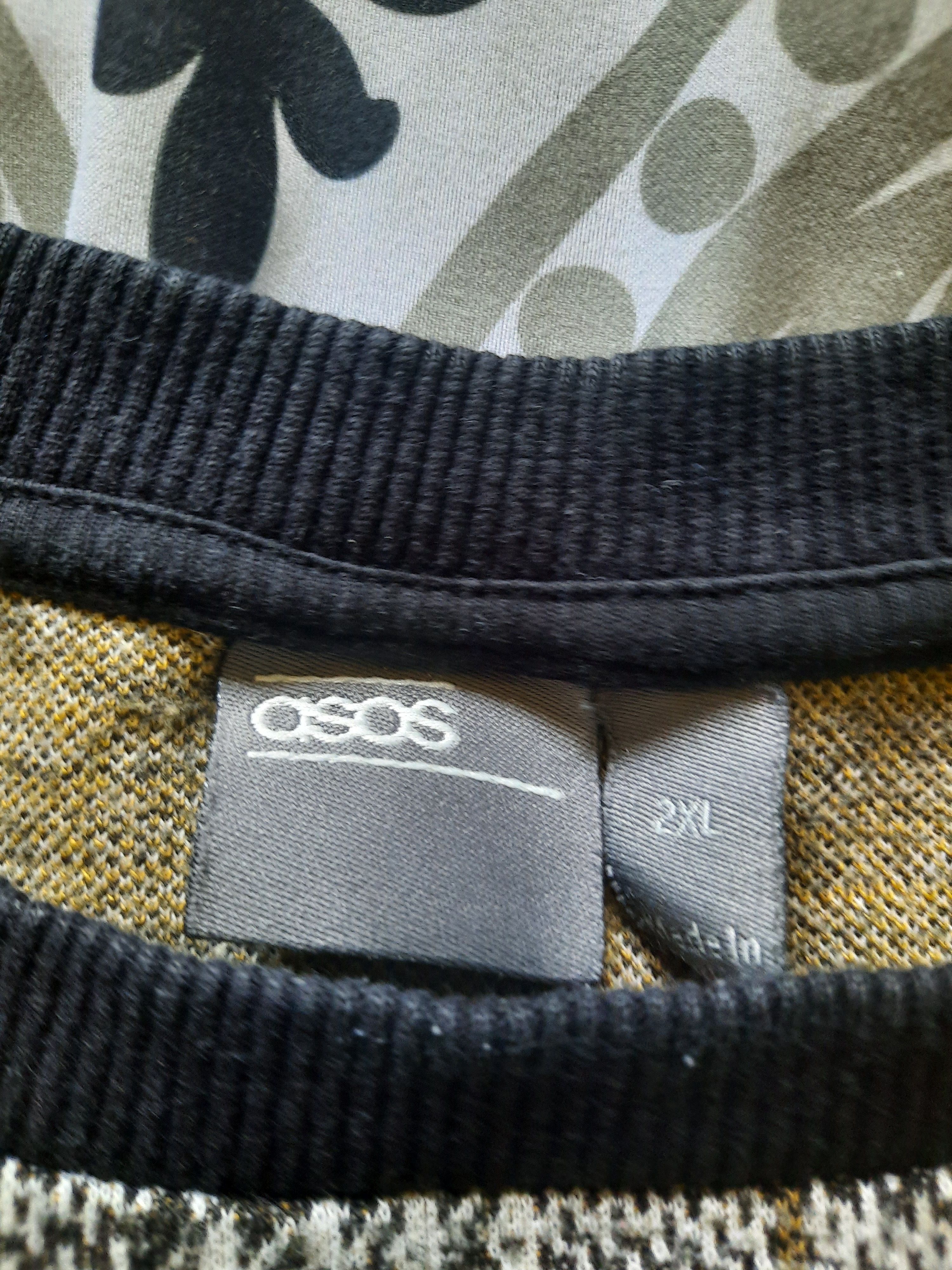 Asos Geometric sweater Size US XXL / EU 58 / 5 - 2 Thumbnail