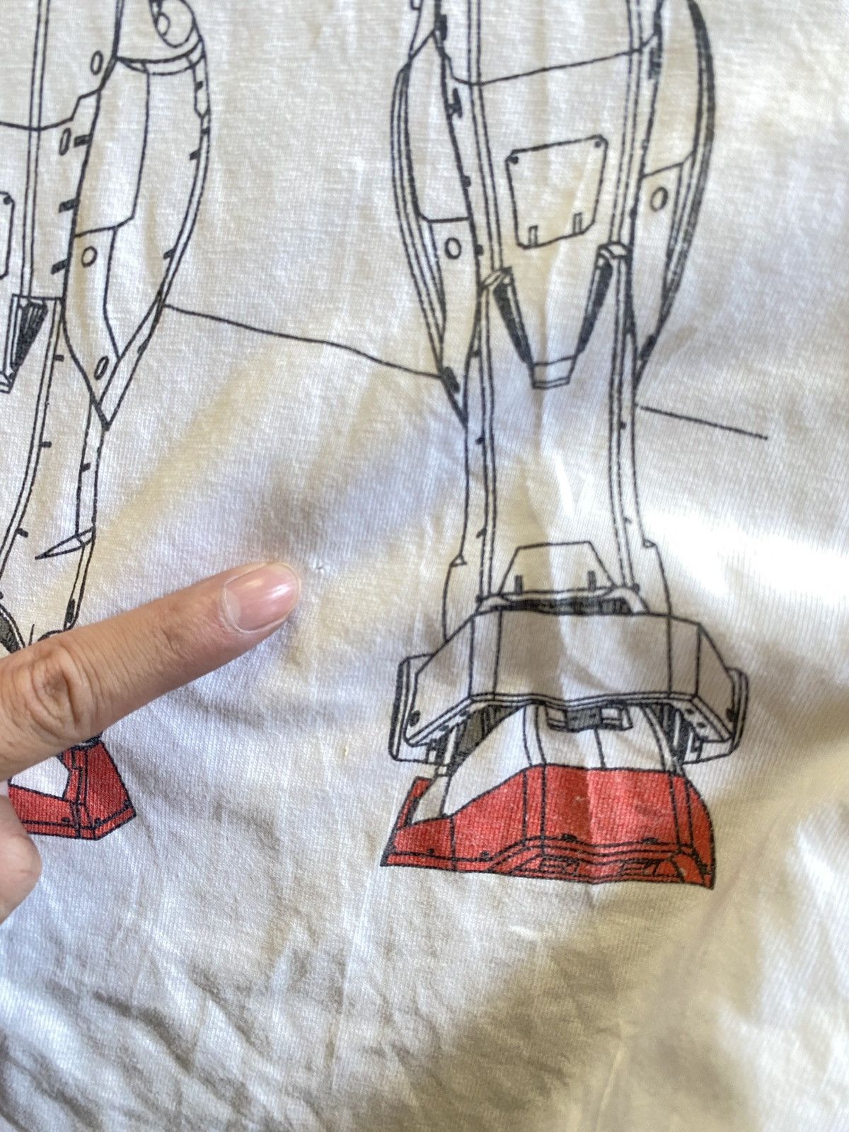Anime RARE Gundam RX-78-2 Tshirt Size US L / EU 52-54 / 3 - 10 Thumbnail