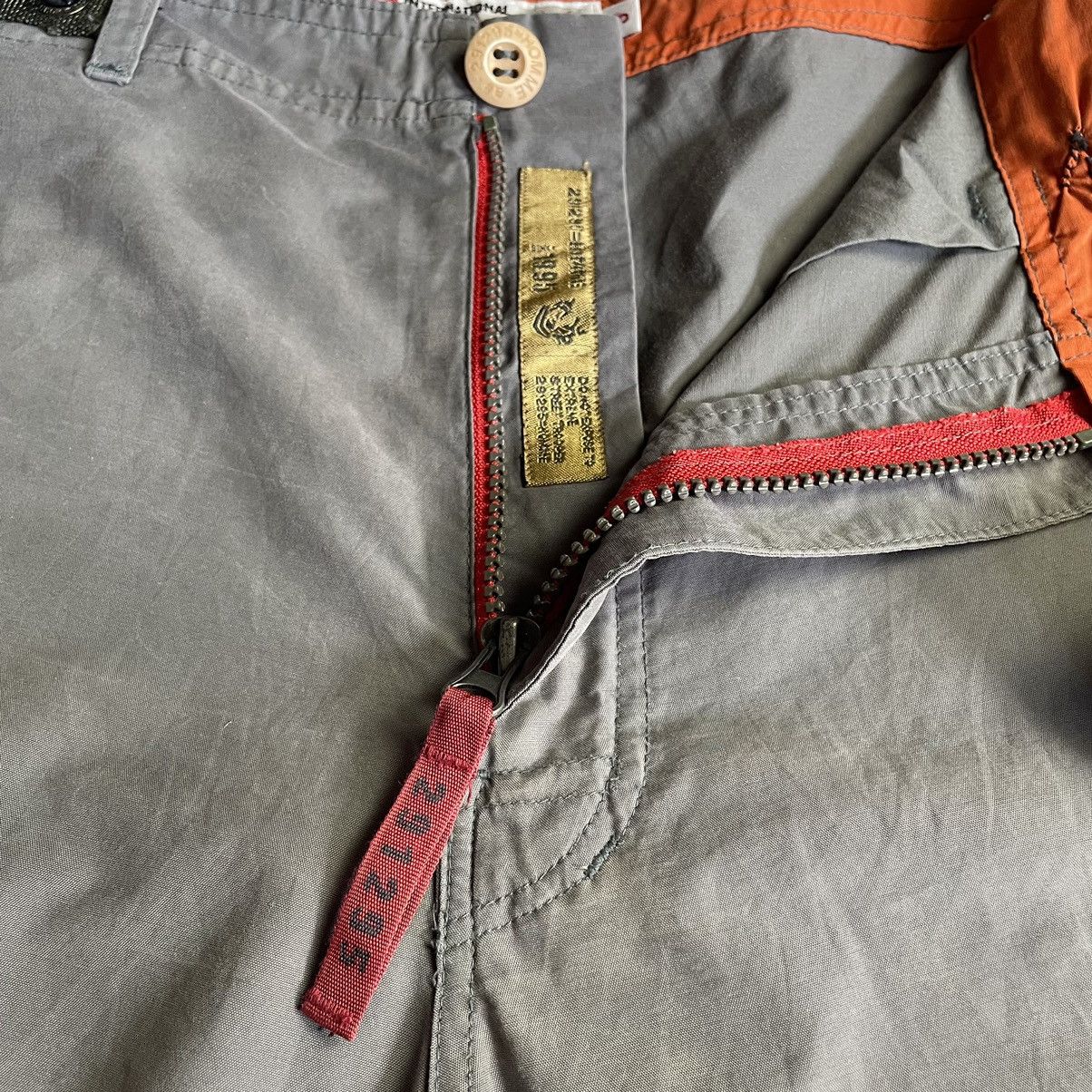 20471120 🇯🇵 291295 = HOMME 3 WAYS NYLON PARACHUTE CARGO PANTS Size US 34 / EU 50 - 19 Thumbnail